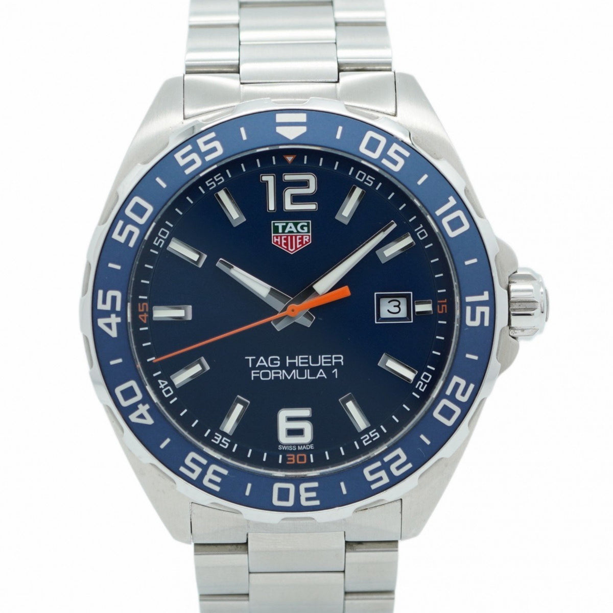 Pre-Owned TAG Heuer Formula 1 WAZ1010 Blue Dial Men's Watch