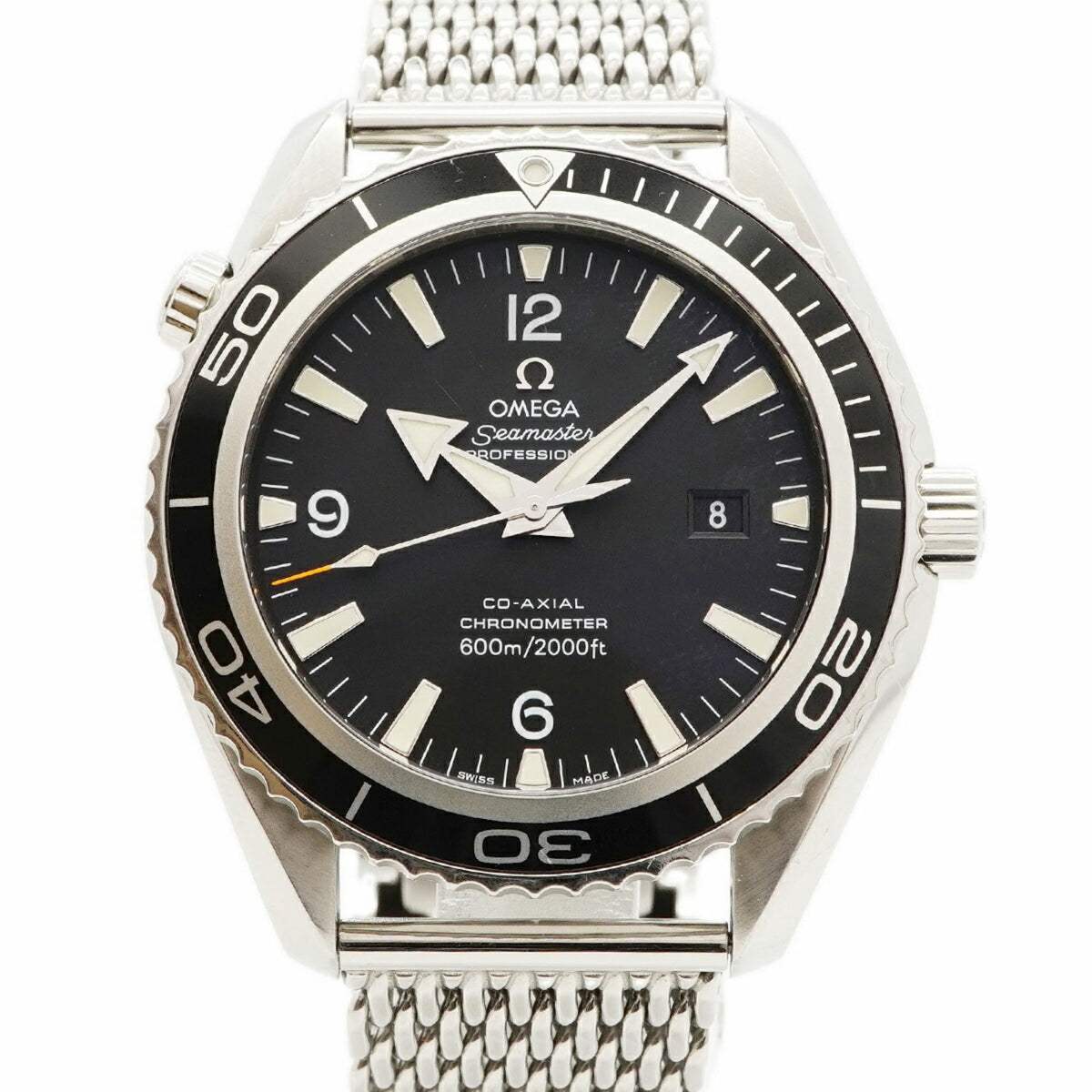 Pre-Owned Omega Seamaster 2200.53 Black Dial Men's Watch