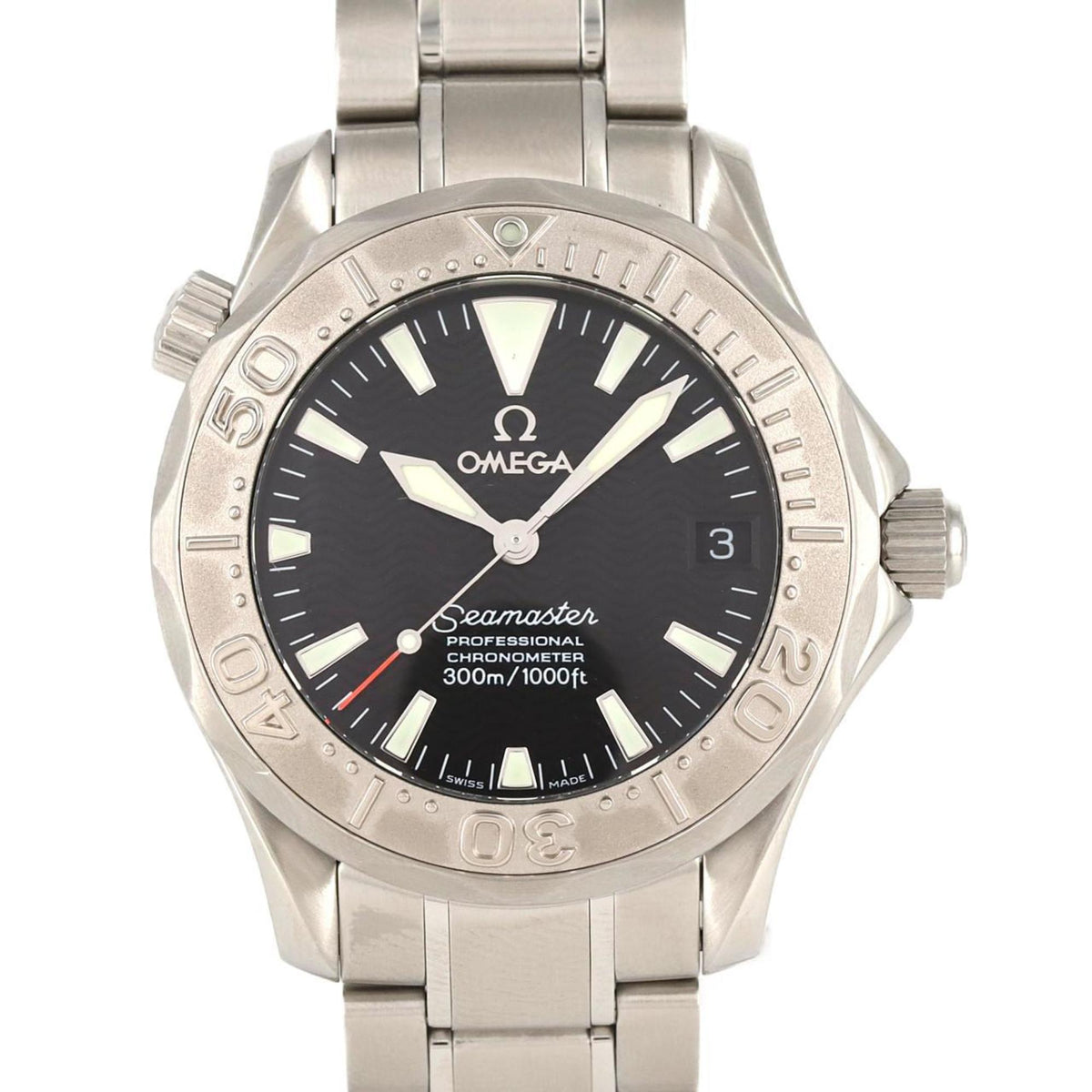 Pre-Owned Omega Seamaster Pro 2236.50 SSxWG Automatic Watch