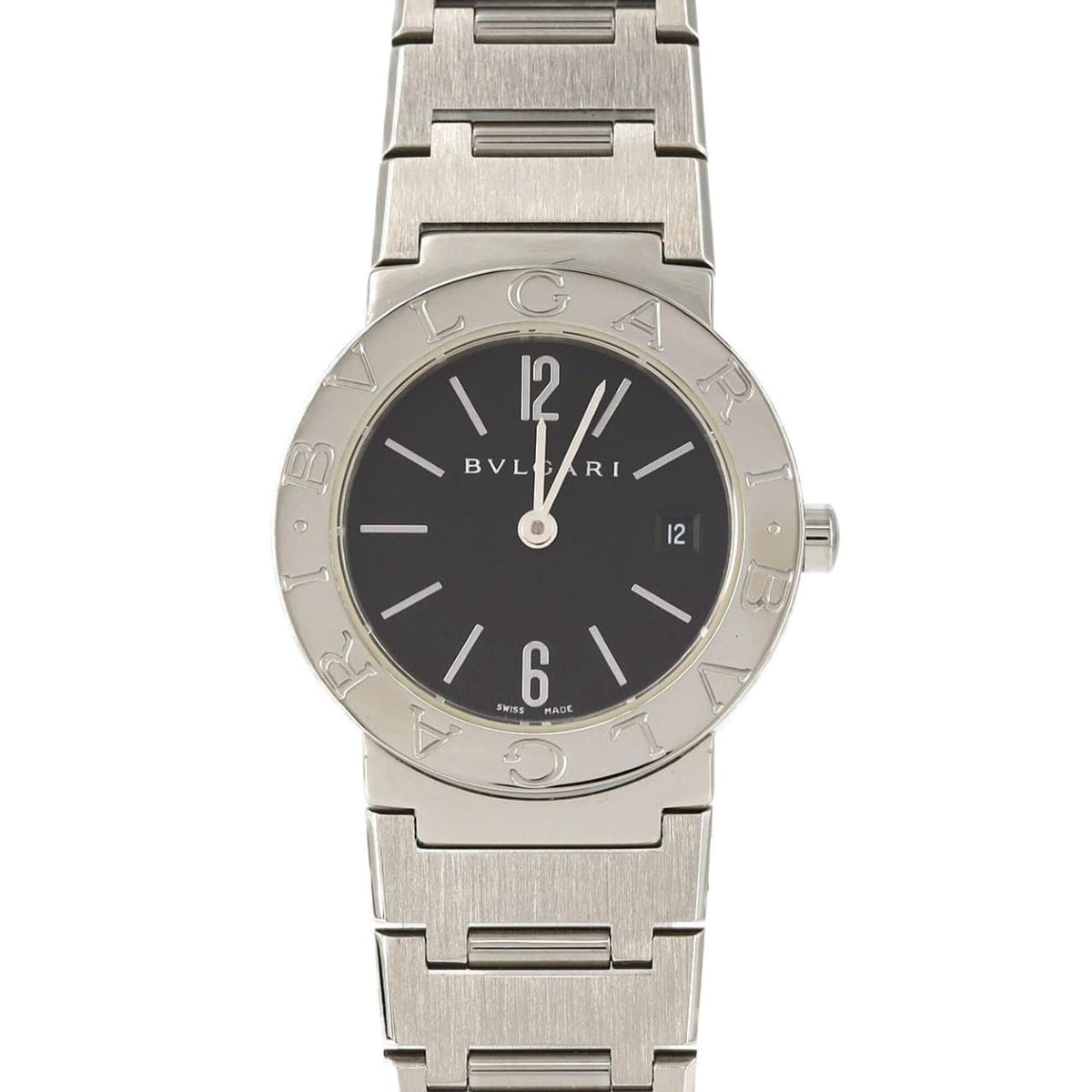 Pre-Owned Bulgari BB26SS BB26SSD SS Quartz Watch