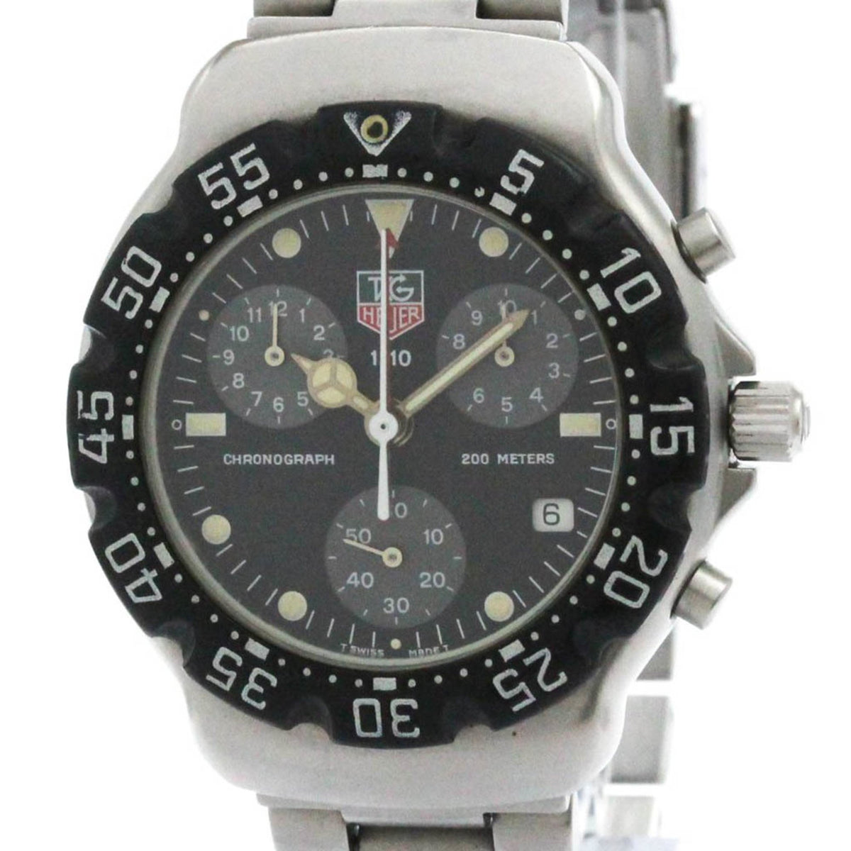 Gebrauchte TAG HEUER Formel 1 Chronograph Edelstahl Quarz Herrenuhr 571.513T 