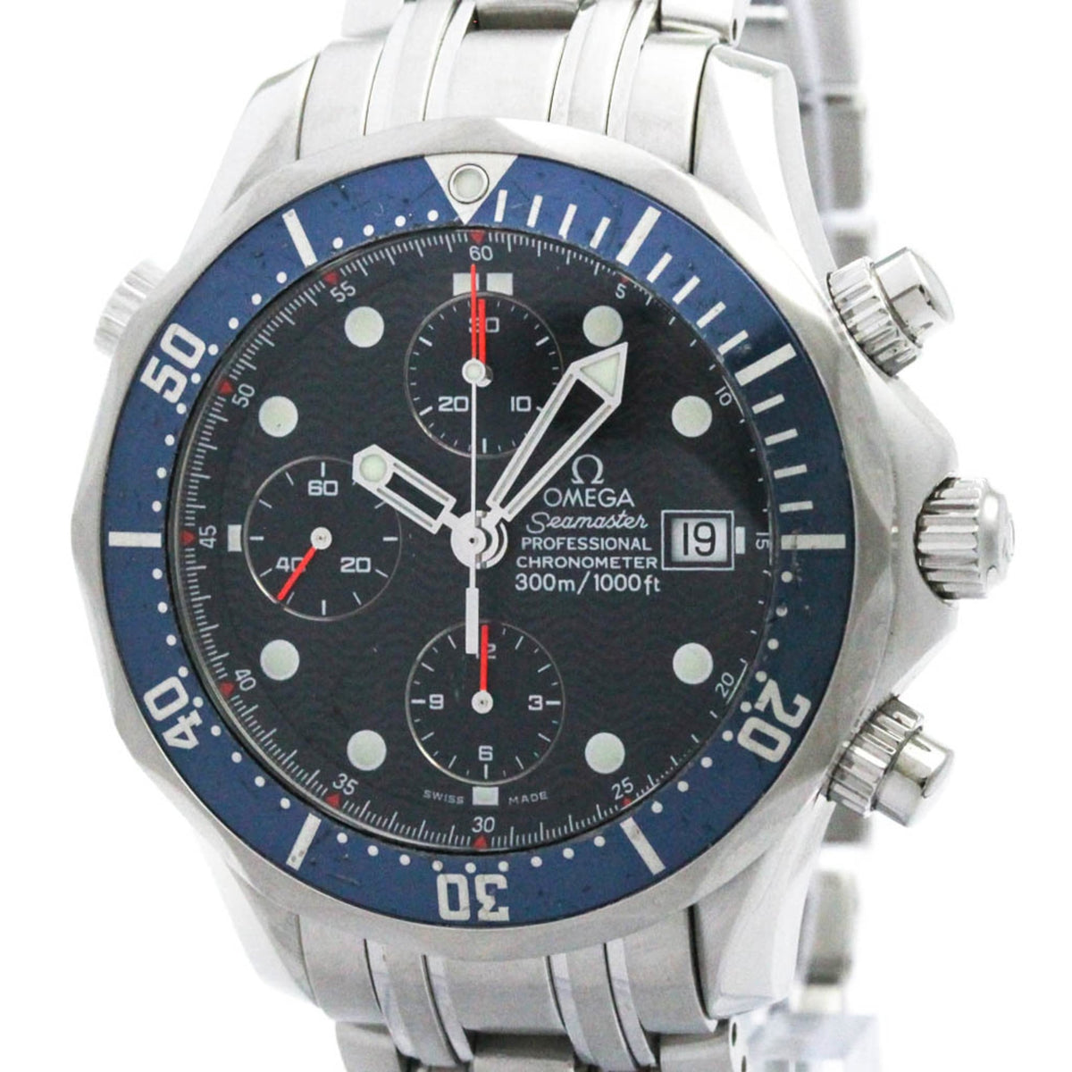 Pre-Owned Omega Seamaster Automatic Stainless Steel Men's Sport 2599.80