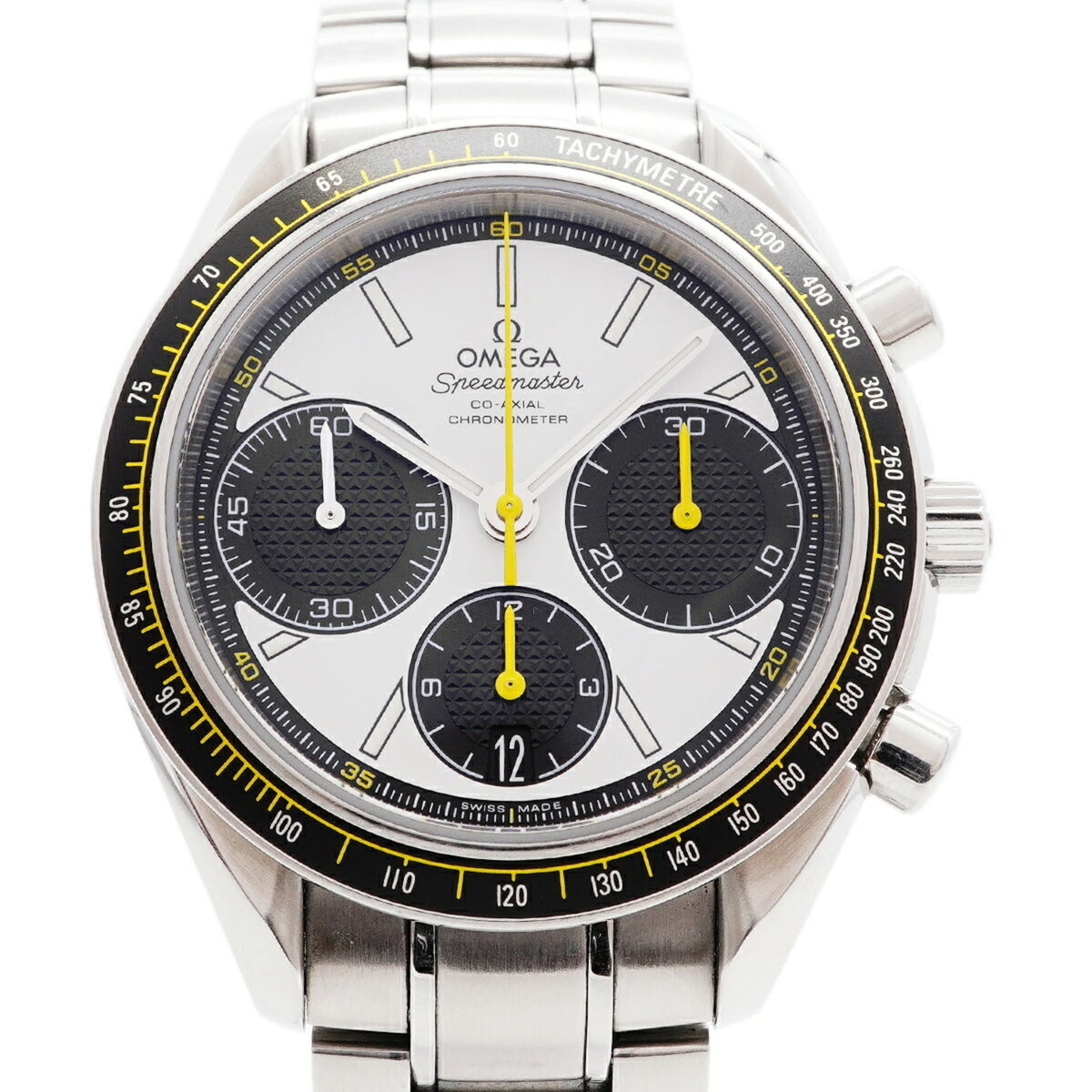 Pre-Owned Omega Speedmaster Racing 326.30.40.50.04.001 Silver Dial Men's Watch