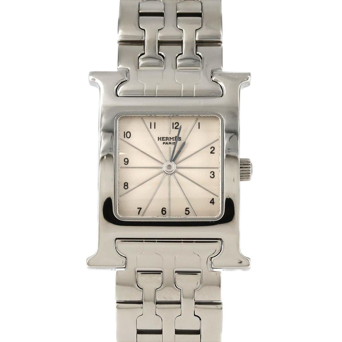 Pre-Owned Herm?s H Watch HH1.210 SS Quartz Wristwatch