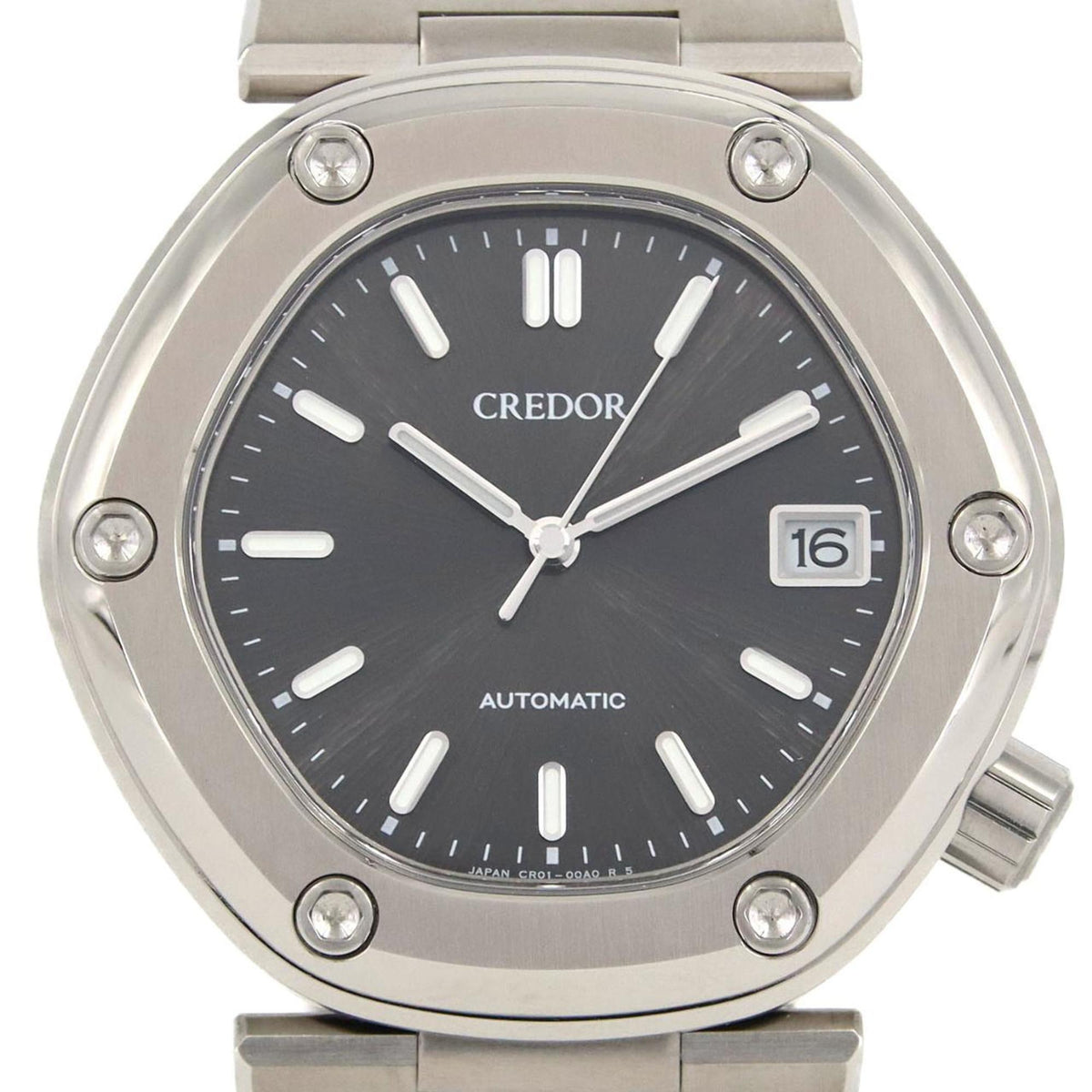 Pre-Owned Seiko Credor Locomotive TI LIMITED CR01-00A0 GCCR999 Watch Automatic