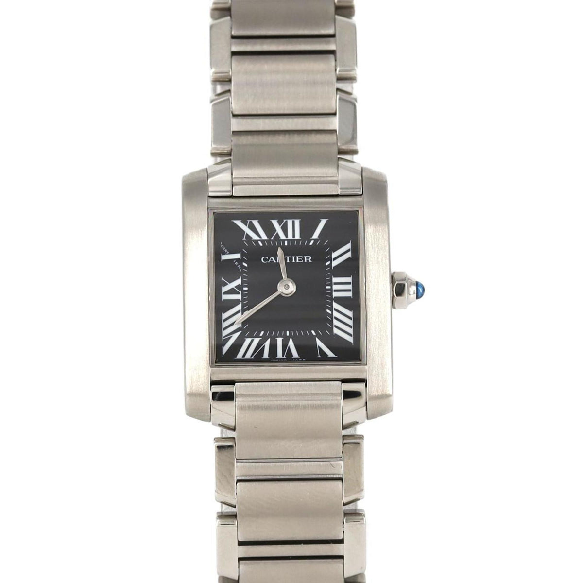 Montre-bracelet à quartz Cartier Tank Francaise SM W51026Q3 SS d'occasion 