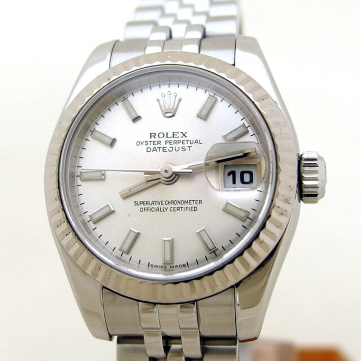Pre-Owned Rolex Datejust 179174 Ladies Watch