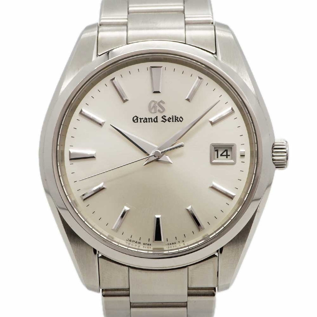Pre-Owned Seiko Grand SBGP009 9F85-0AC0 Silver Dial Men's Watch