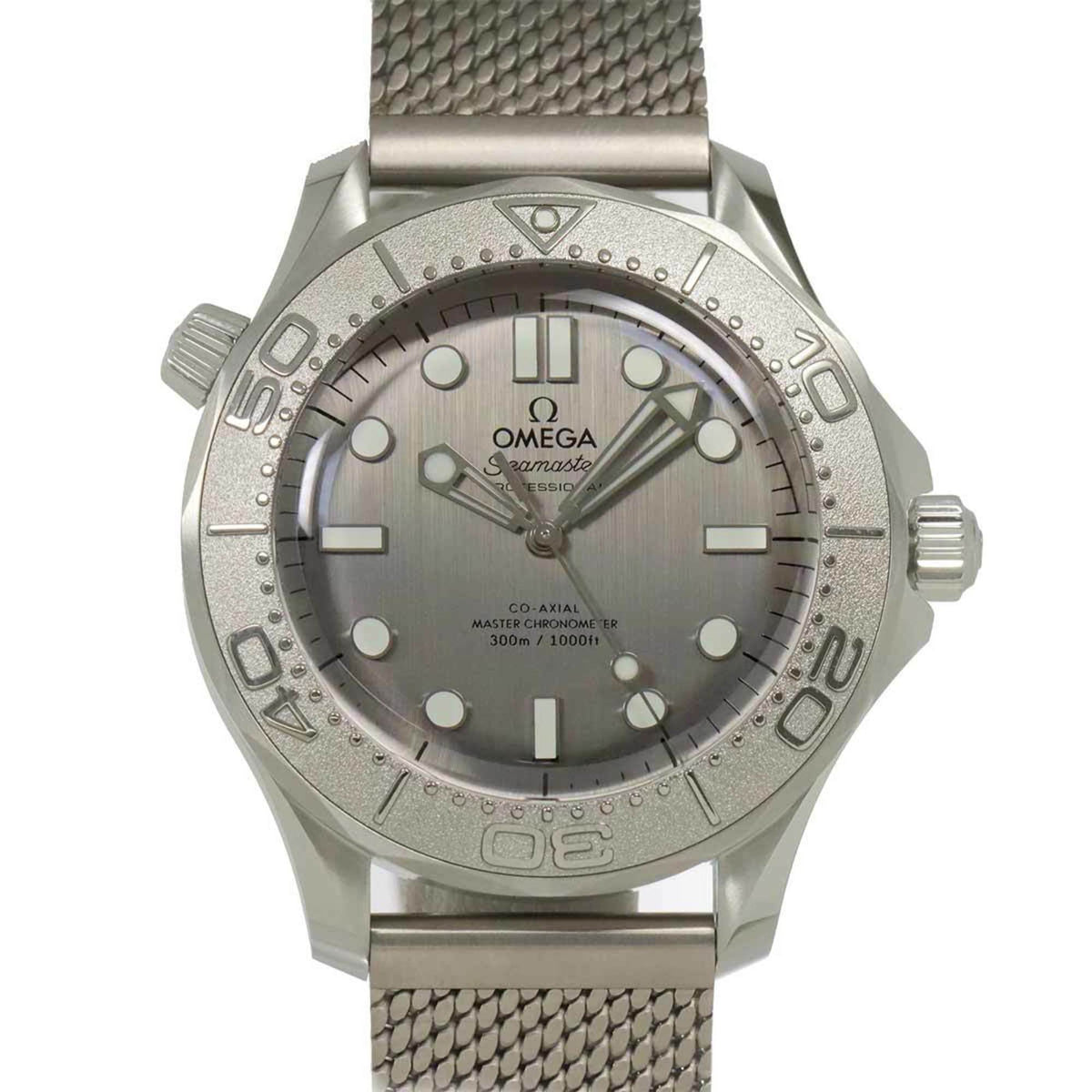 Pre-Owned OMEGA Seamaster Professional 300 Co-Axial 210 30 42 20 06 002 Men's Watch with Date, Gray, Automatic