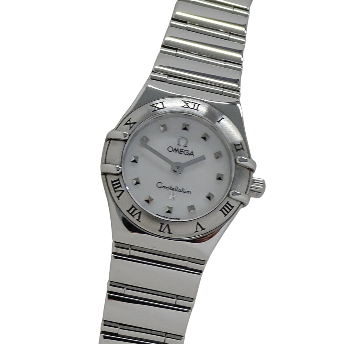 Pre-Owned OMEGA Constellation Mini My Choice 1561.71 Women's Watch, Shell Quartz Movement, Stainless Steel, Silver, Polished