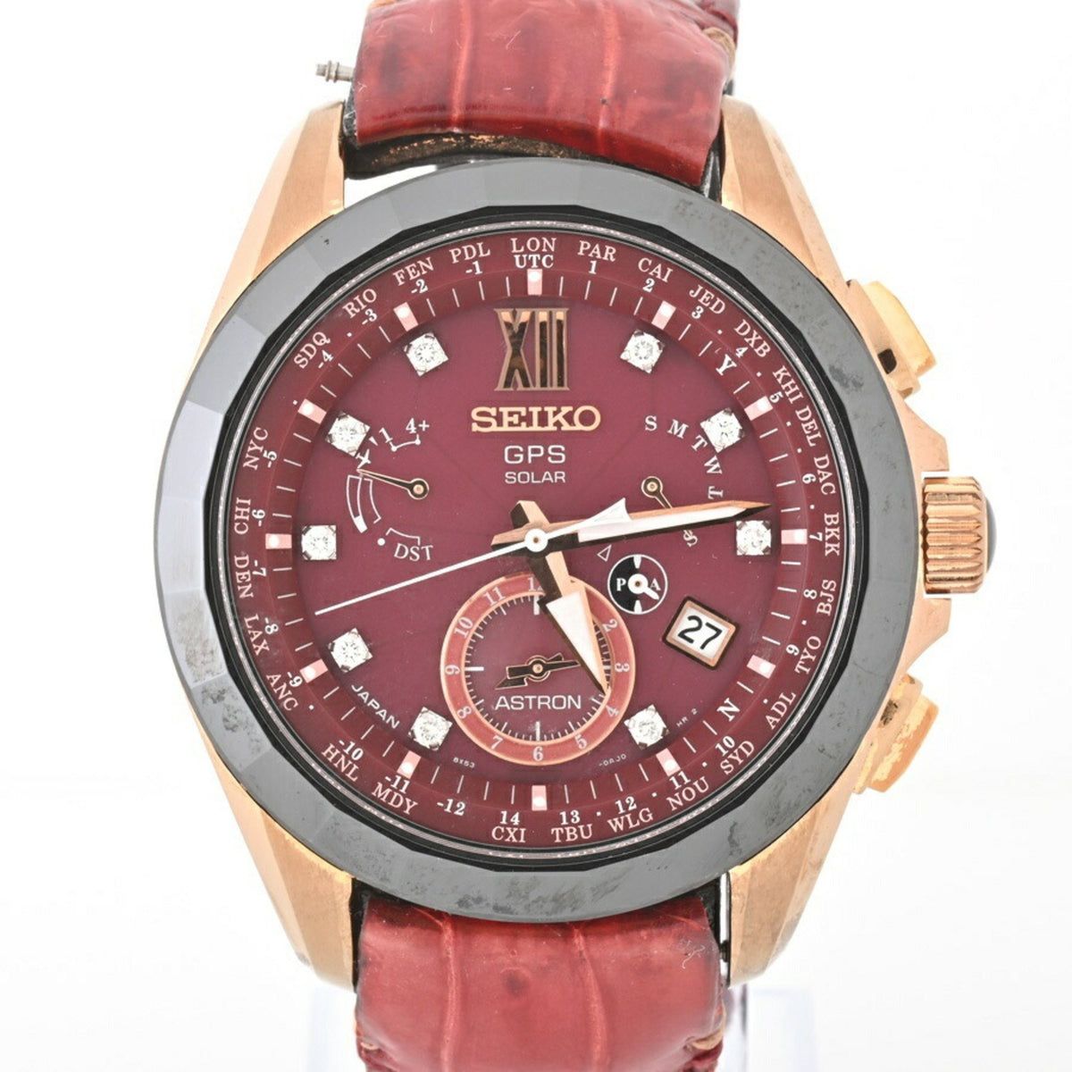 Pre-Owned Seiko SEIKO Astron SBXB080 8X53-0AM0 GPS Solar E-156170