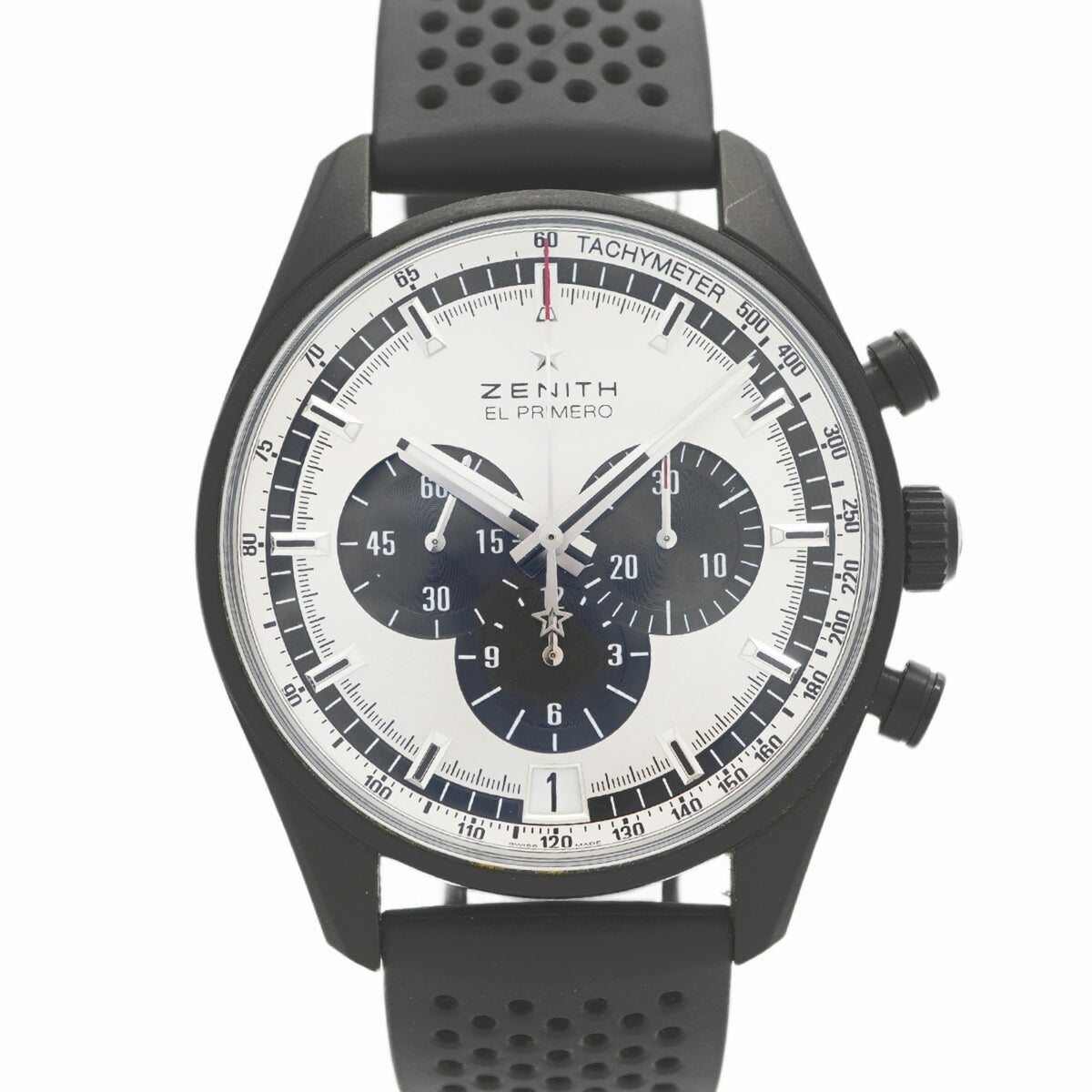 Pre-Owned Zenith El Primero 24.2041.400 Silver Dial Men's Watch