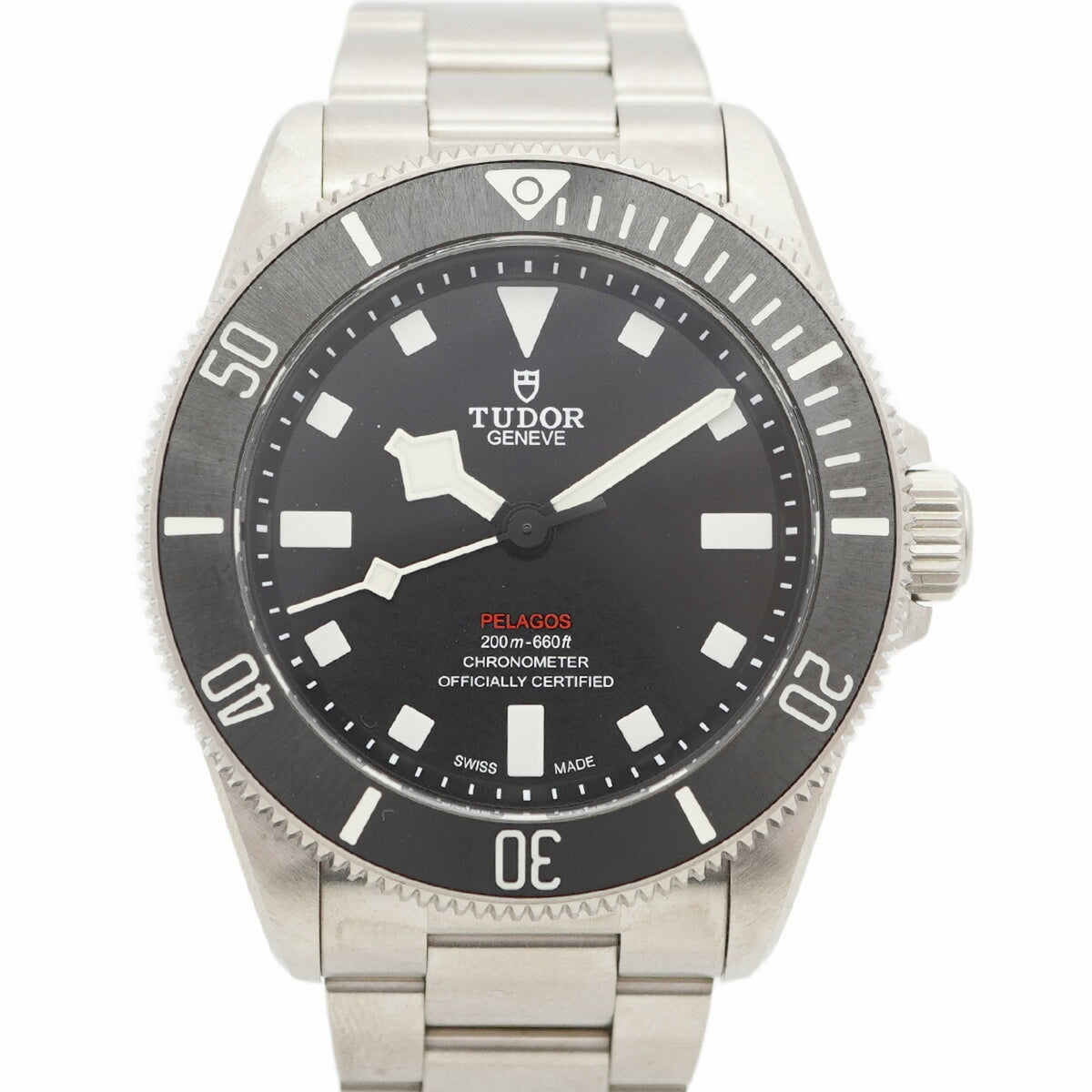 Pre-Owned Tudor Pelagos 39 25407N Black Dial Men's Watch