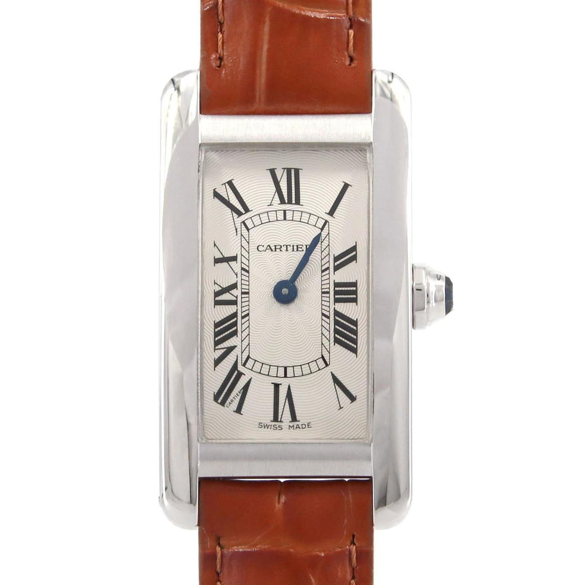 Pre-Owned Cartier Tank Am?ricaine SM WG W2601956 Quartz Watch