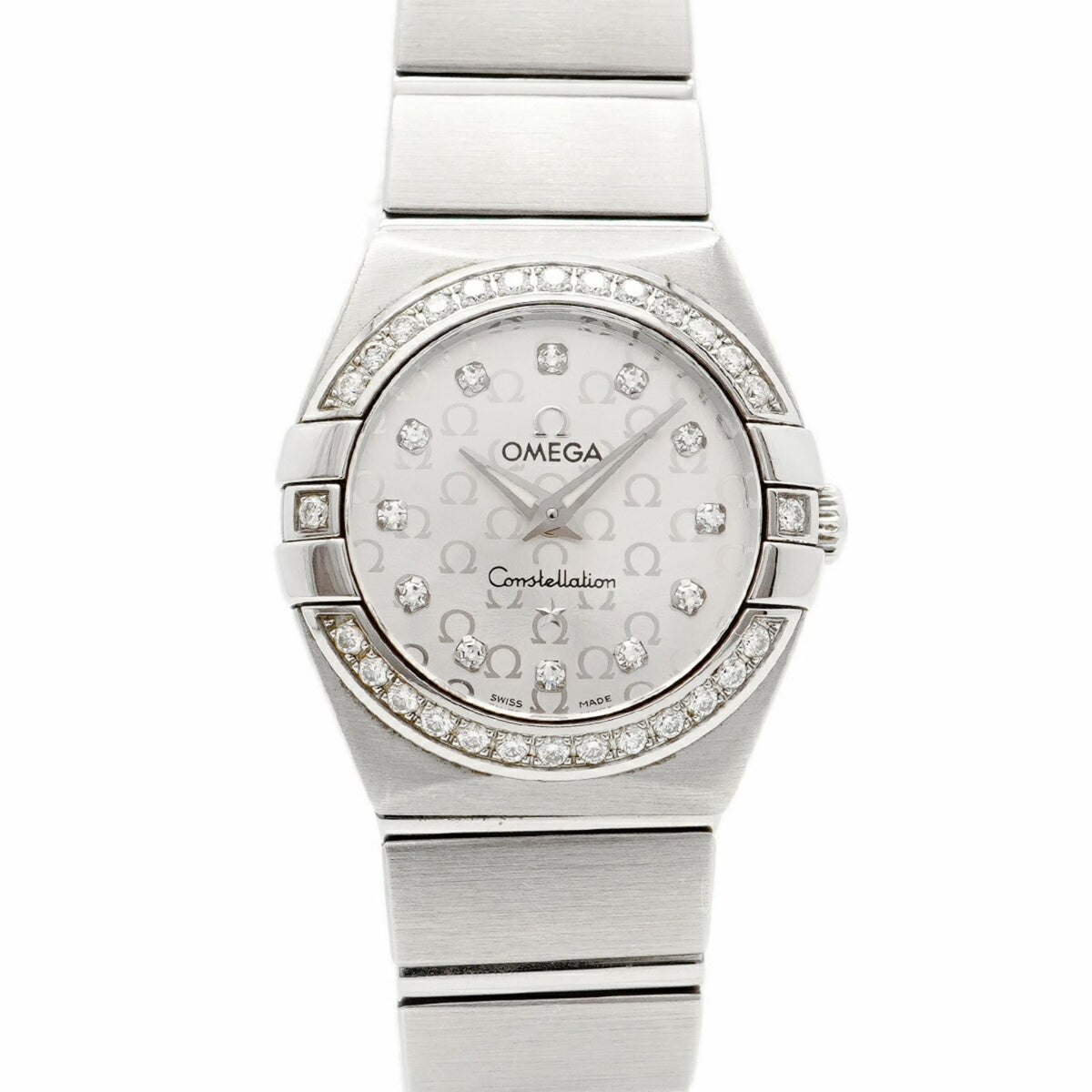 Pre-Owned Omega Constellation 123.15.24.60.52.001 Silver Dial Women's Watch
