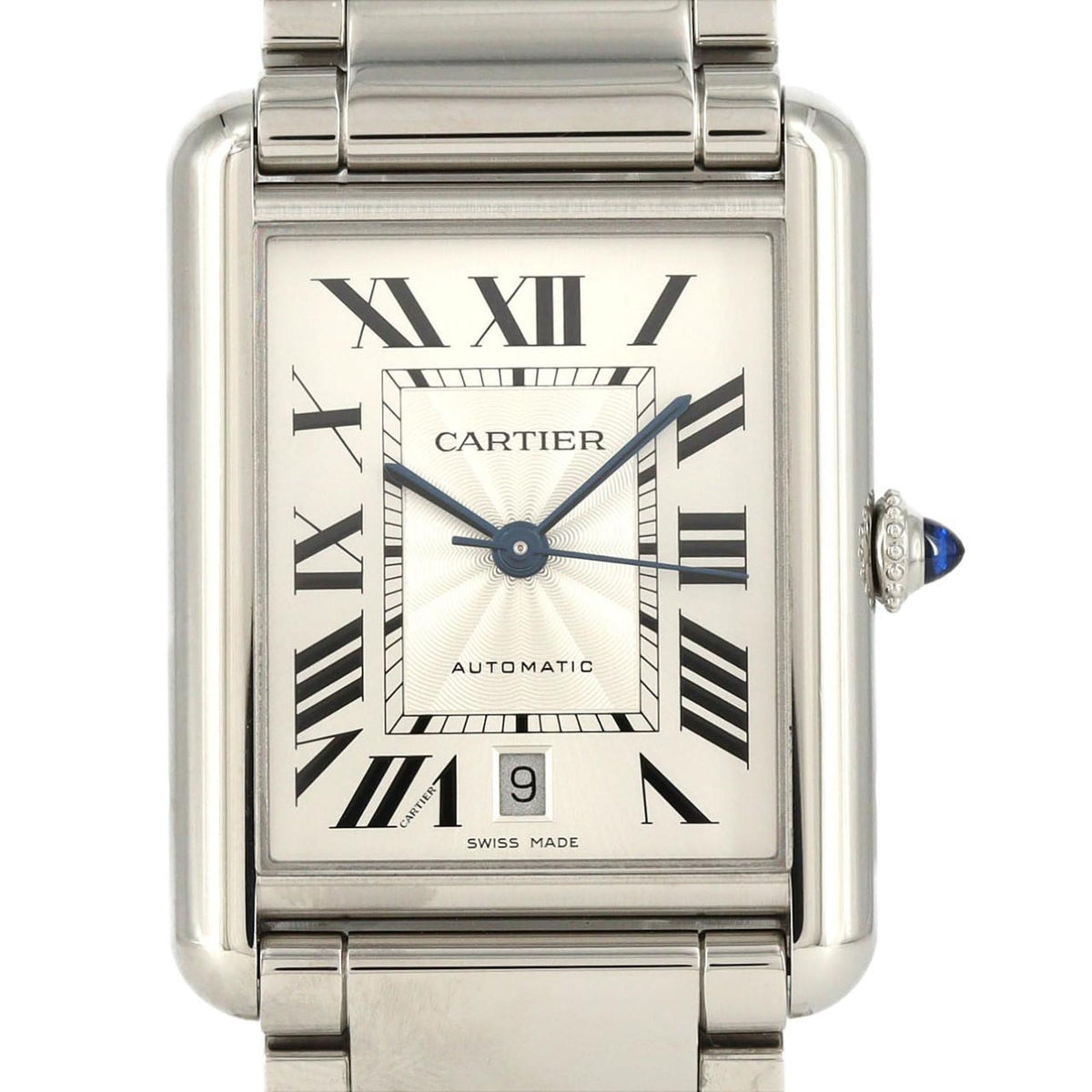 Pre-Owned Cartier Tank Must XL WSTA0053 Stainless Steel Automatic Watch