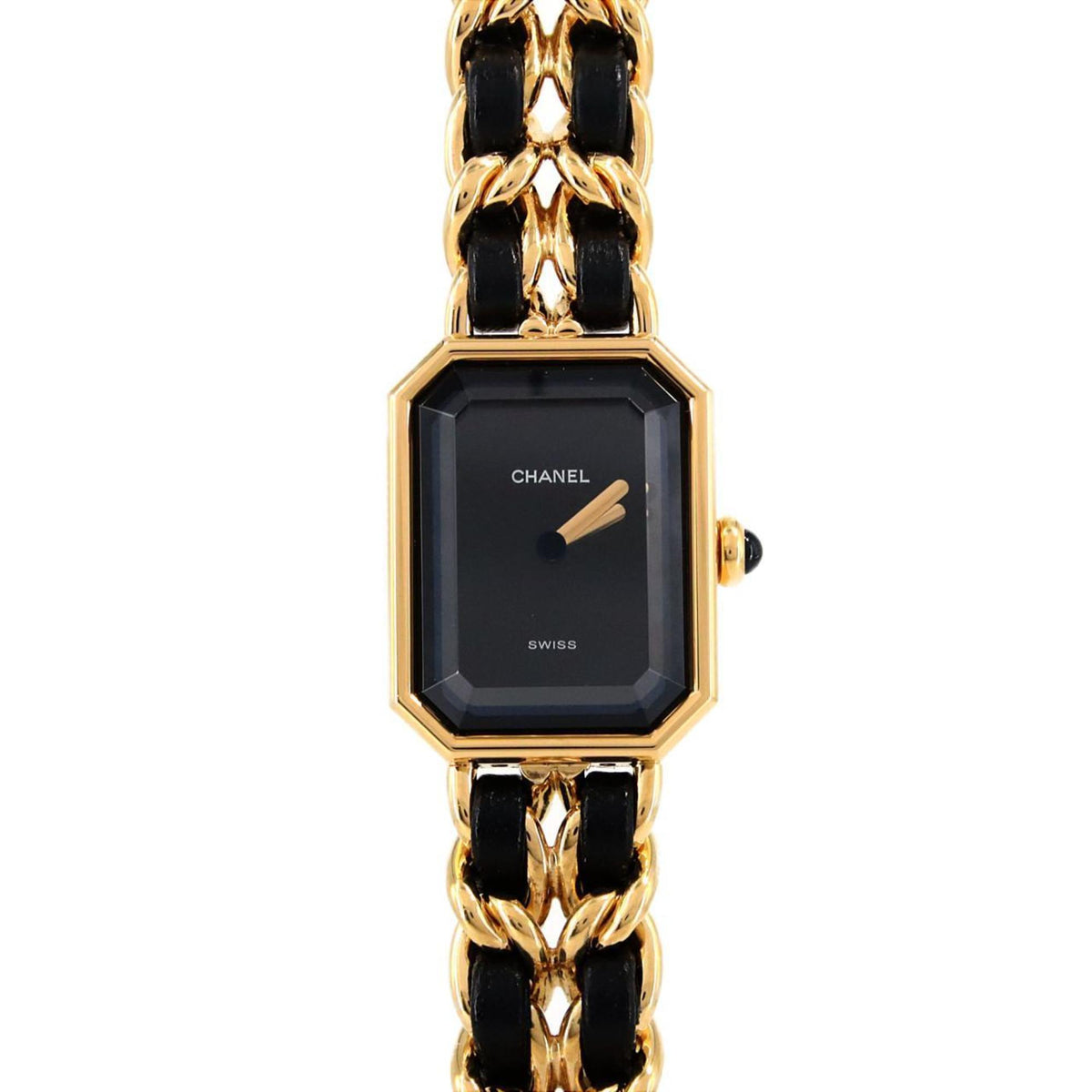 Montre à quartz Chanel Premiere GP taille L H0001 d'occasion 