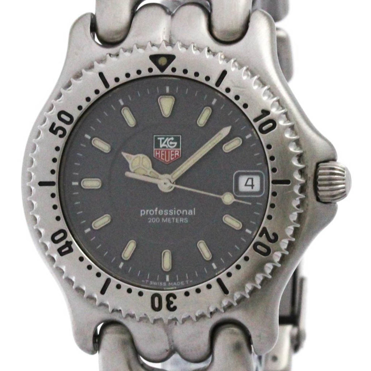 Pre-Owned Tag Heuer Sel Quartz Stainless Steel Men's Dress/Formal WG1113