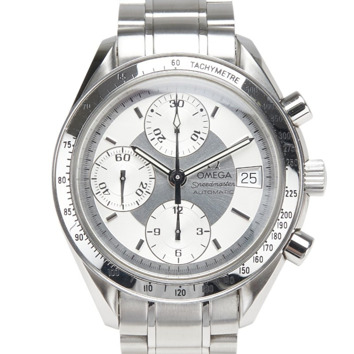 Pre-Owned Omega Speedmaster Watch 3513.30 Automatic Silver Dial Stainless Steel Men's OMEGA
