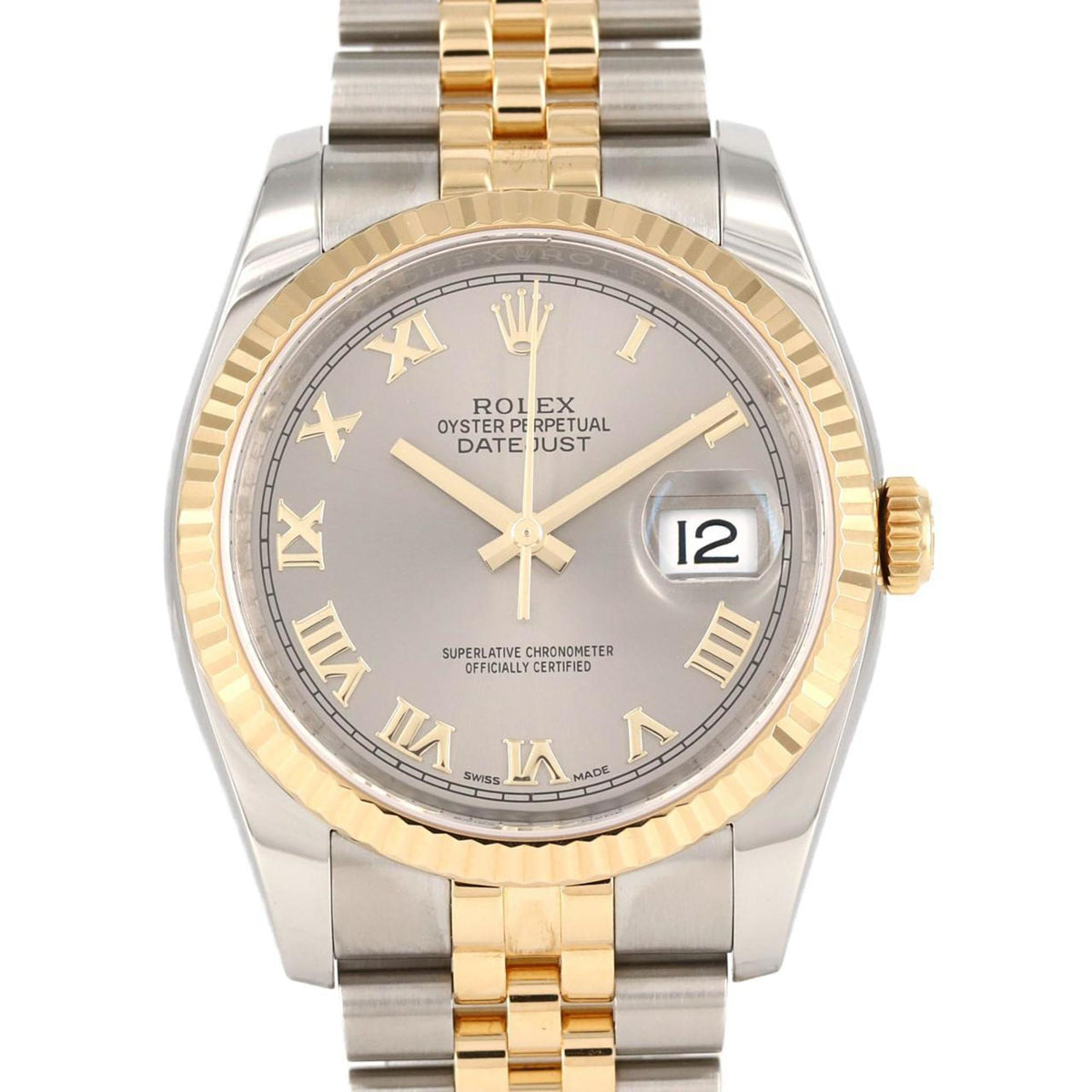 Pre-Owned Rolex Datejust 116233 SSxYG Automatic Watch, Random Number