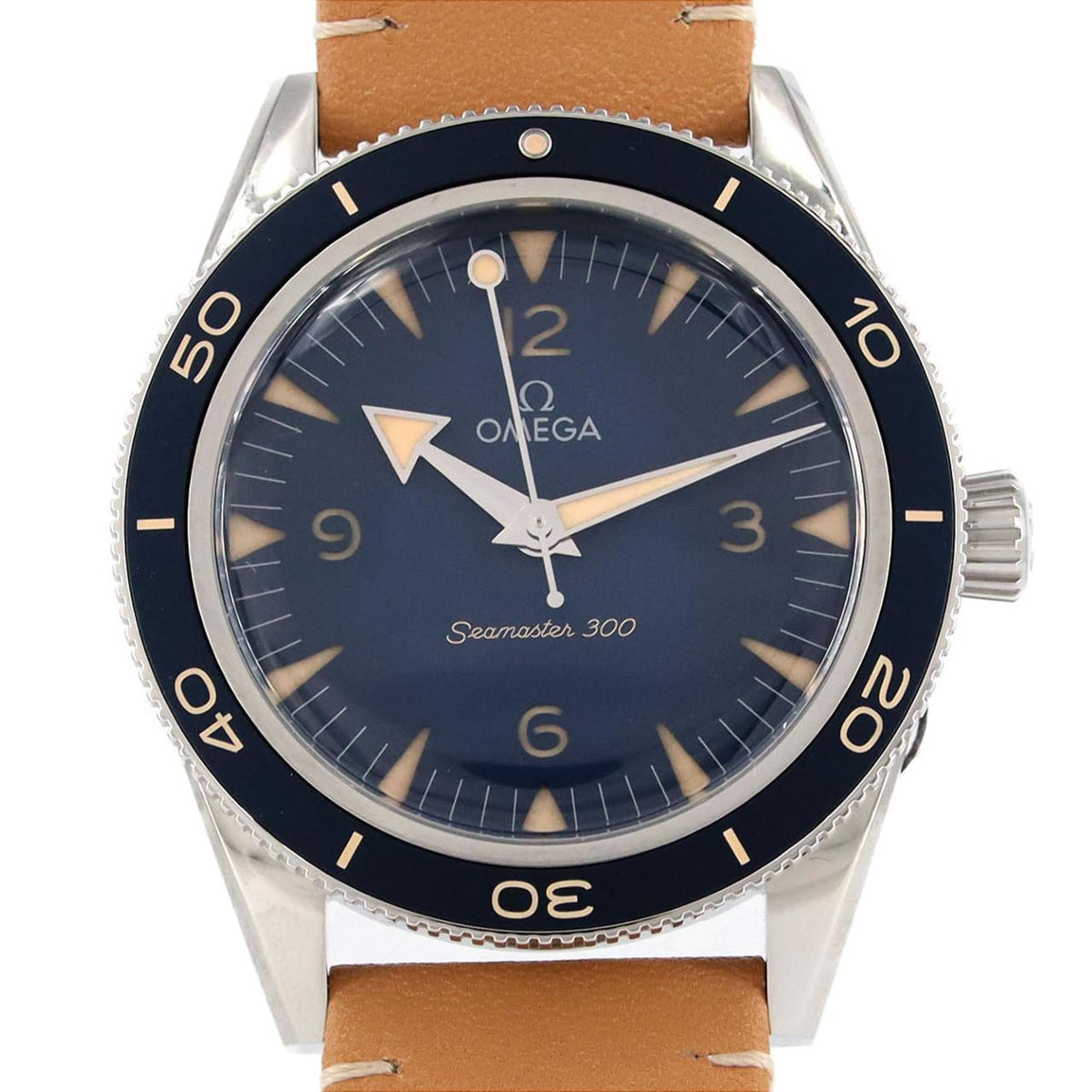 Pre-Owned Omega Seamaster 300 234.32.41.21.03.001 SS Wristwatch Automatic