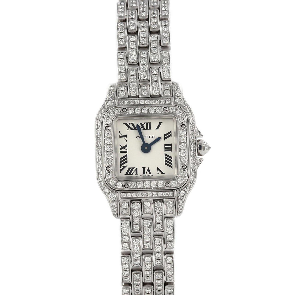 Montre-bracelet à quartz Cartier Mini Panthere WG 2D d'occasion (D HPI01325) 