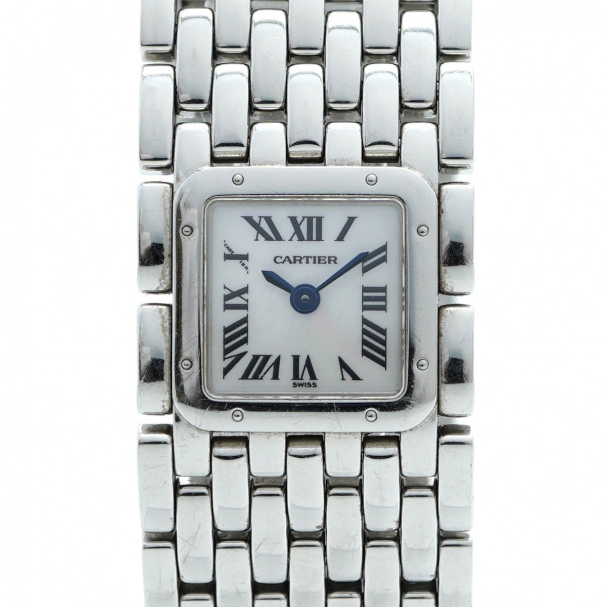 Pre-Owned Cartier Panth?re W61001T9 White Dial Women's Watch
