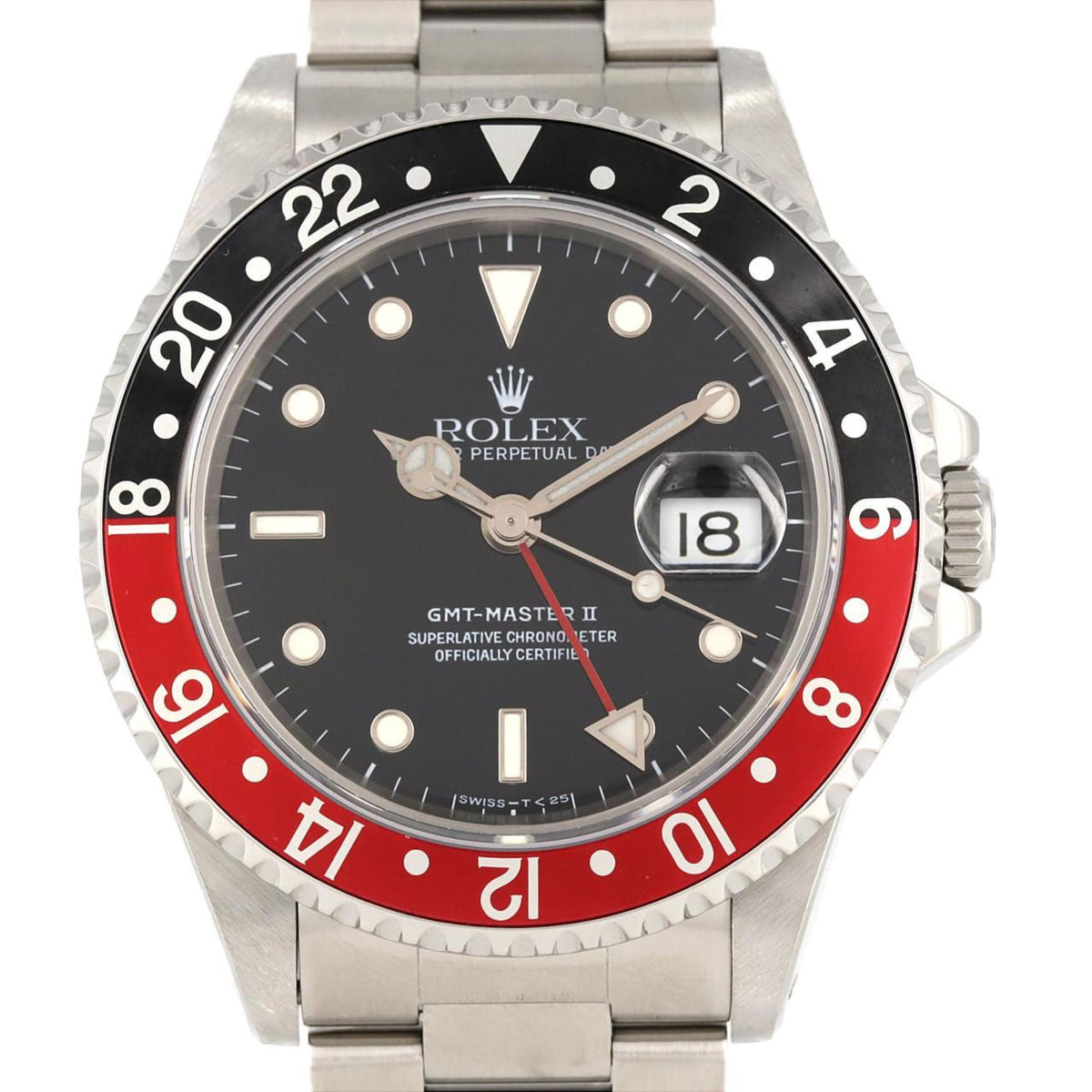 Pre-Owned Rolex GMT Master 16710 SS Automatic Watch X-Series