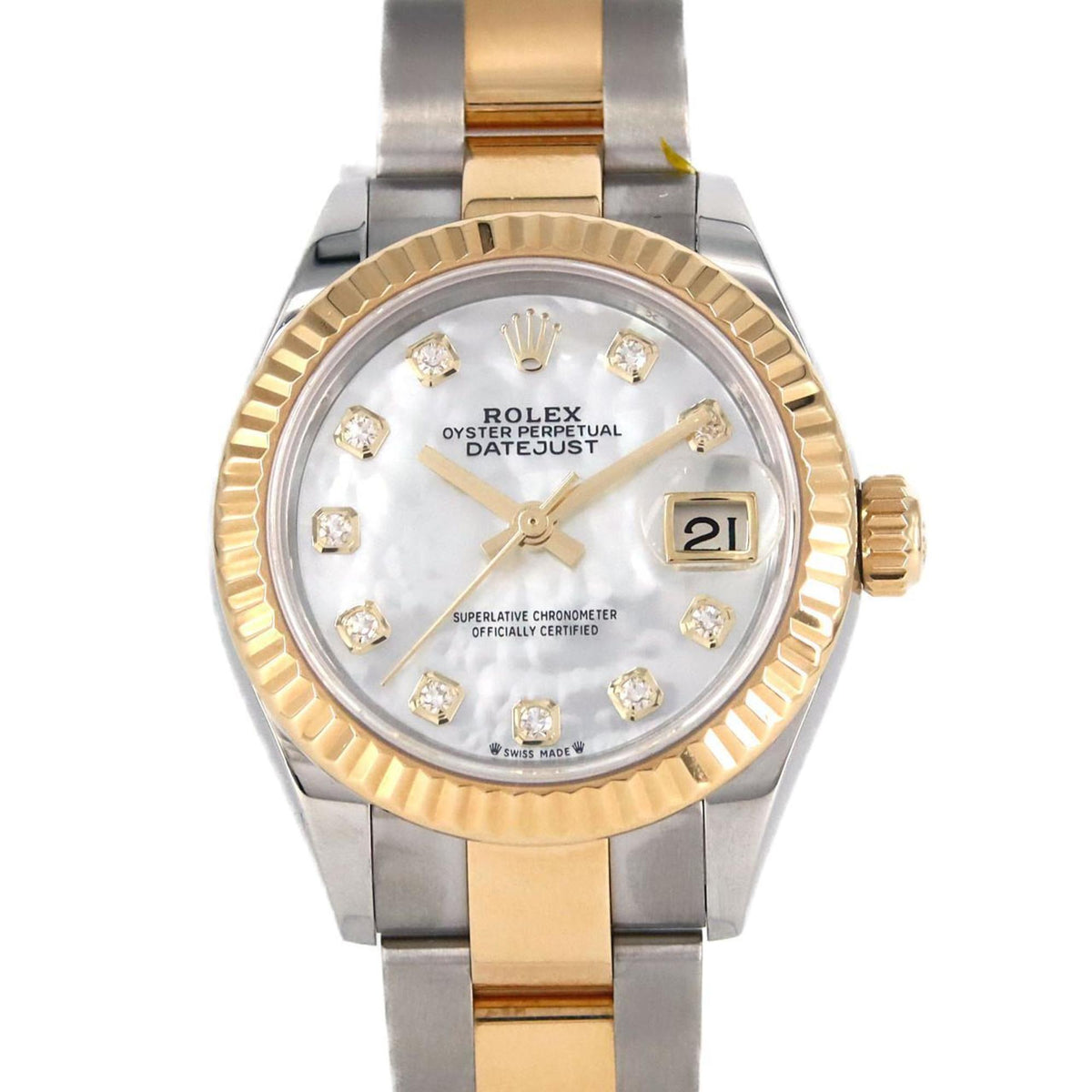 Montre-bracelet automatique Rolex Datejust 279173NG?3 SSxYG d'occasion, numéro aléatoire 