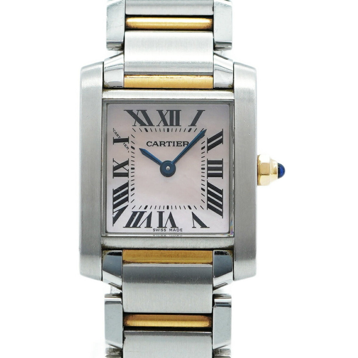 Pre-Owned Cartier Tank 2384 Pink Dial Women's Watch