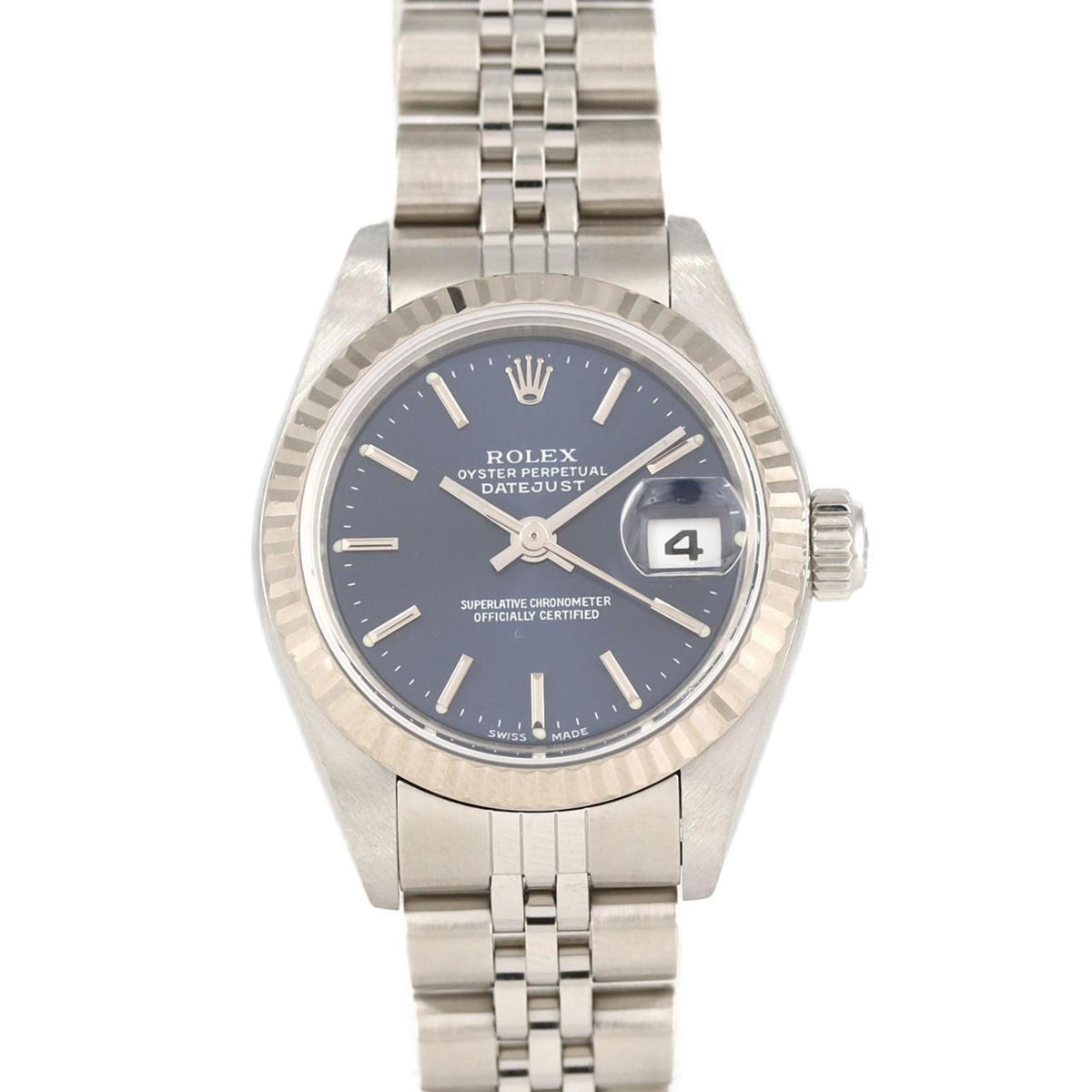 Pre-Owned Rolex Datejust 79174 SSxWG Wristwatch Automatic Y serial number