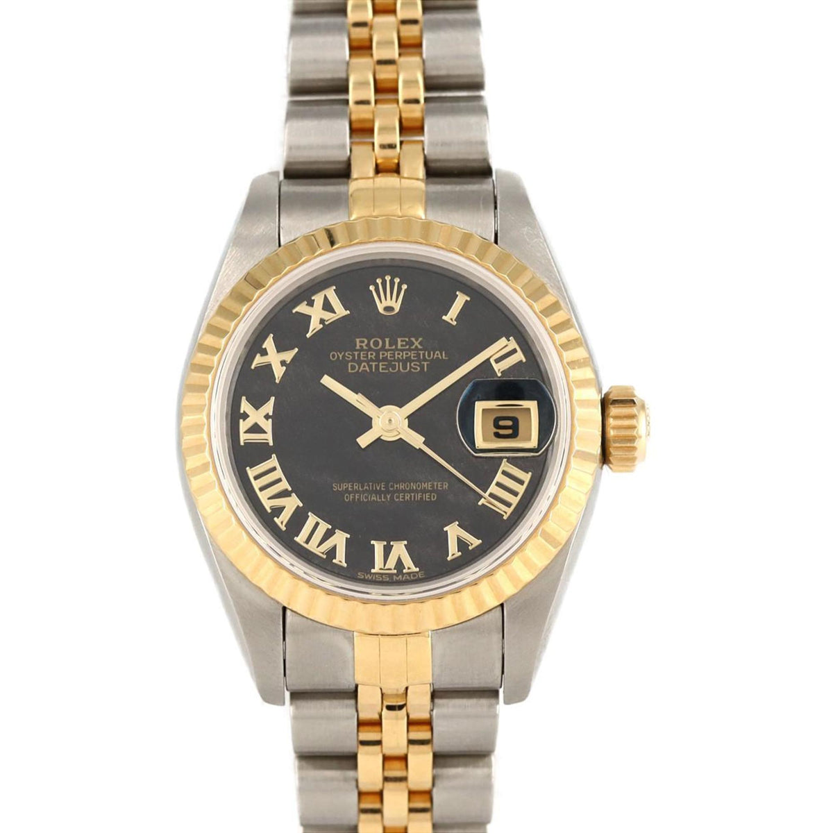 Pre-Owned Rolex Datejust 69173 SSxYG Automatic Watch S Series
