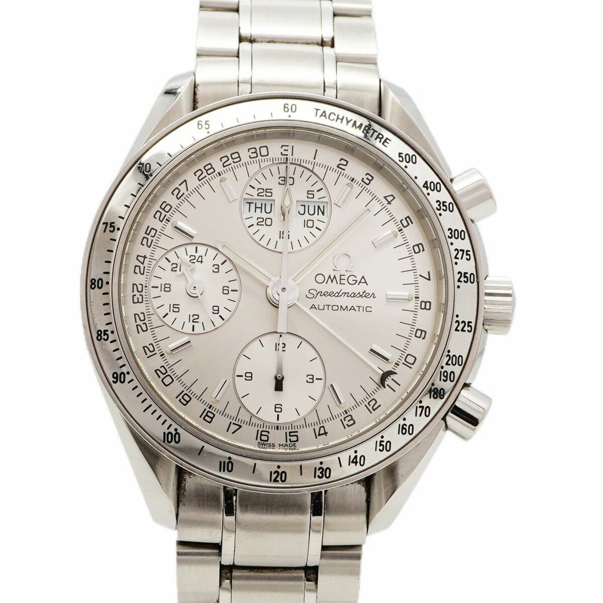 Pre-Owned Omega Speedmaster 3523.30 Silver Dial Men's Watch