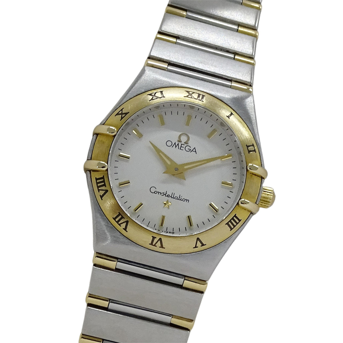 Pre-Owned OMEGA Constellation 1372.30 Women's Quartz Watch, Stainless Steel, Gold, and Yellow Polished