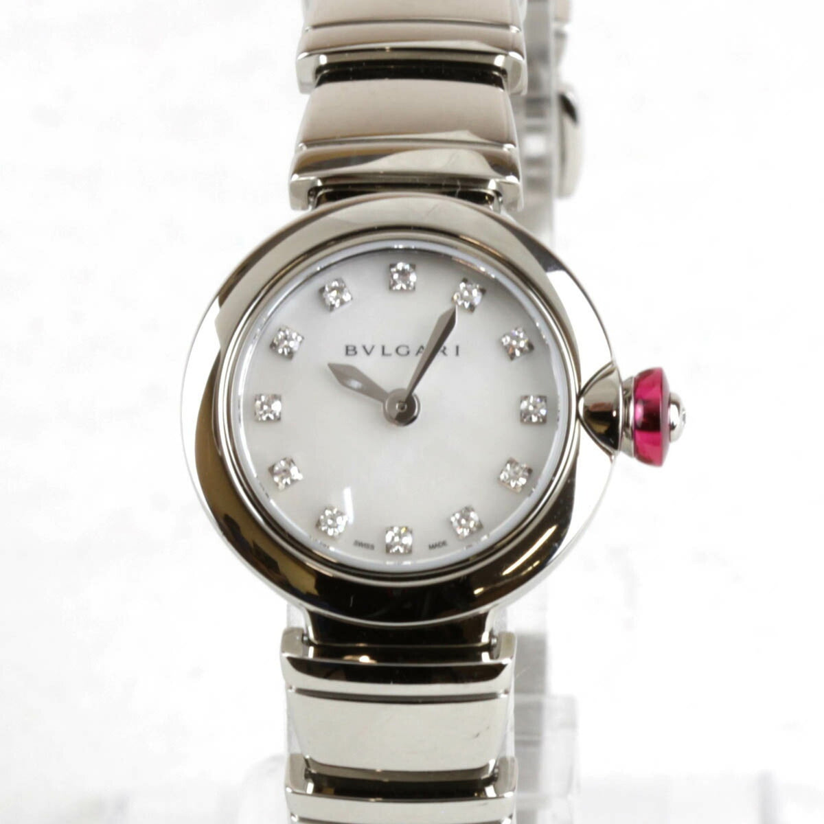 Montre à quartz BVLGARI Lucea LU23S d'occasion pour femme 