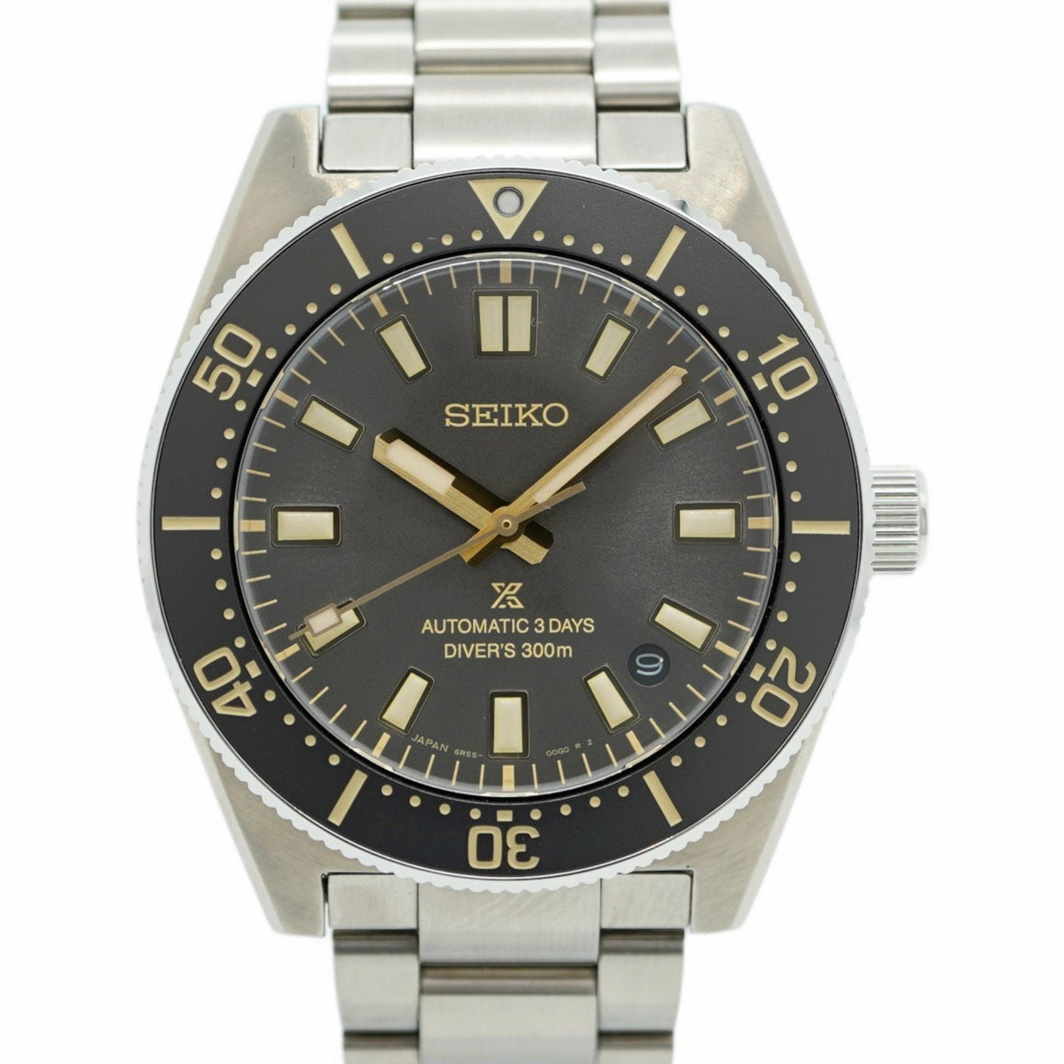 Pre-Owned Seiko Prospex 6R55-00G0 Bordeaux Dial Men's Watch