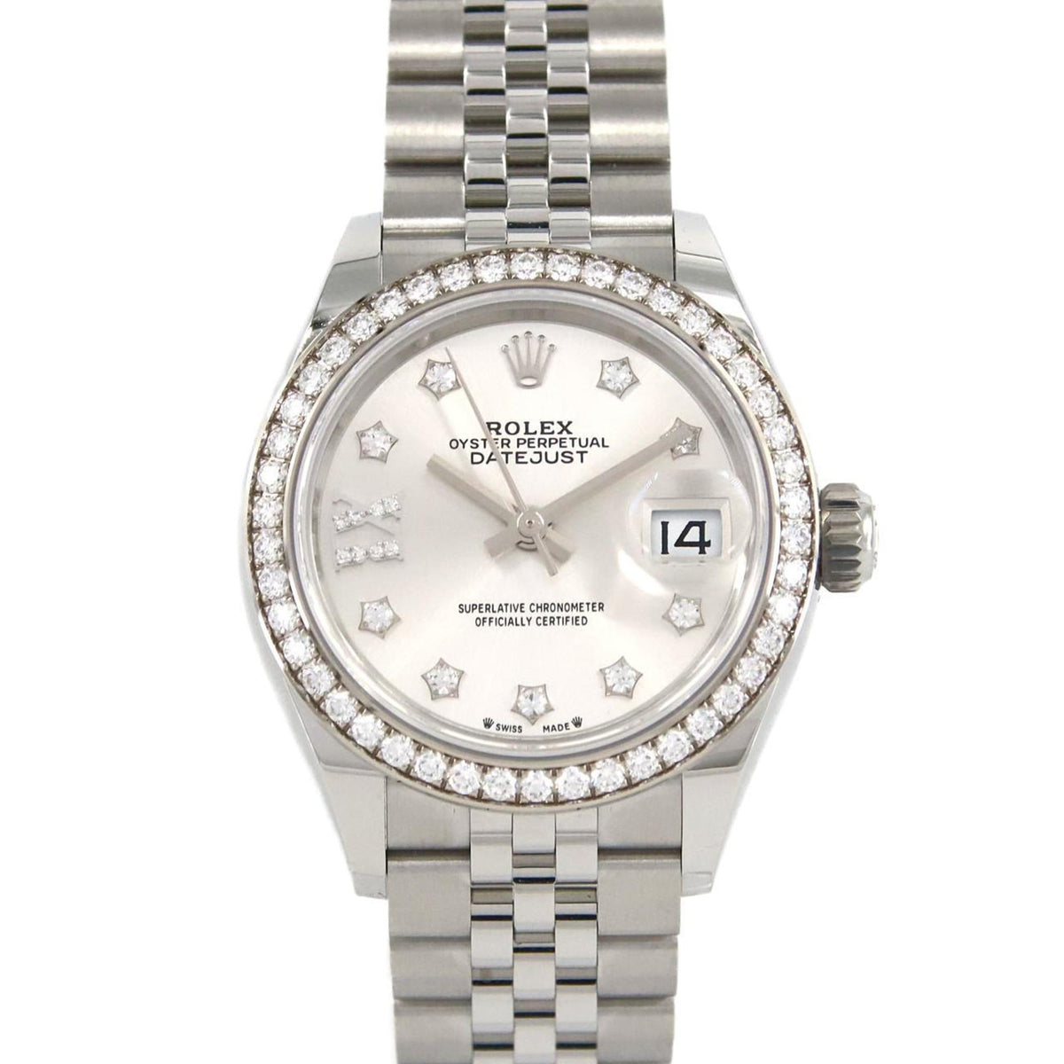 Pre-Owned Rolex Datejust 279384RBR SSxWG Watch Automatic Winding Random Number