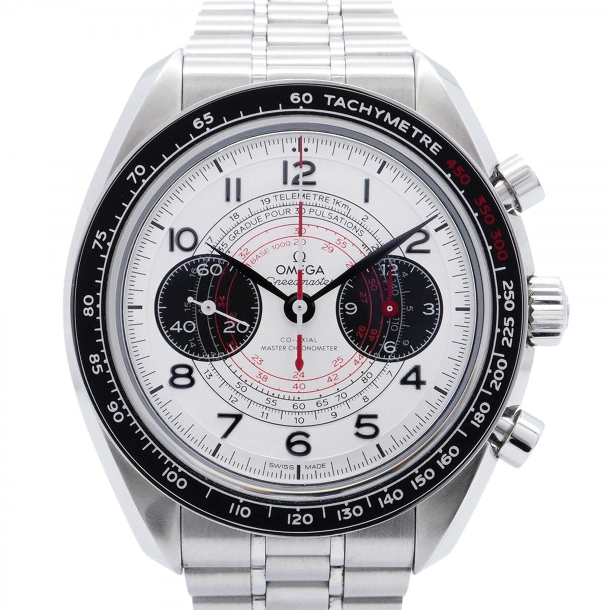 Pre-Owned Omega Speedmaster 329.30.43.51.02.002 Silver Dial Men's Watch