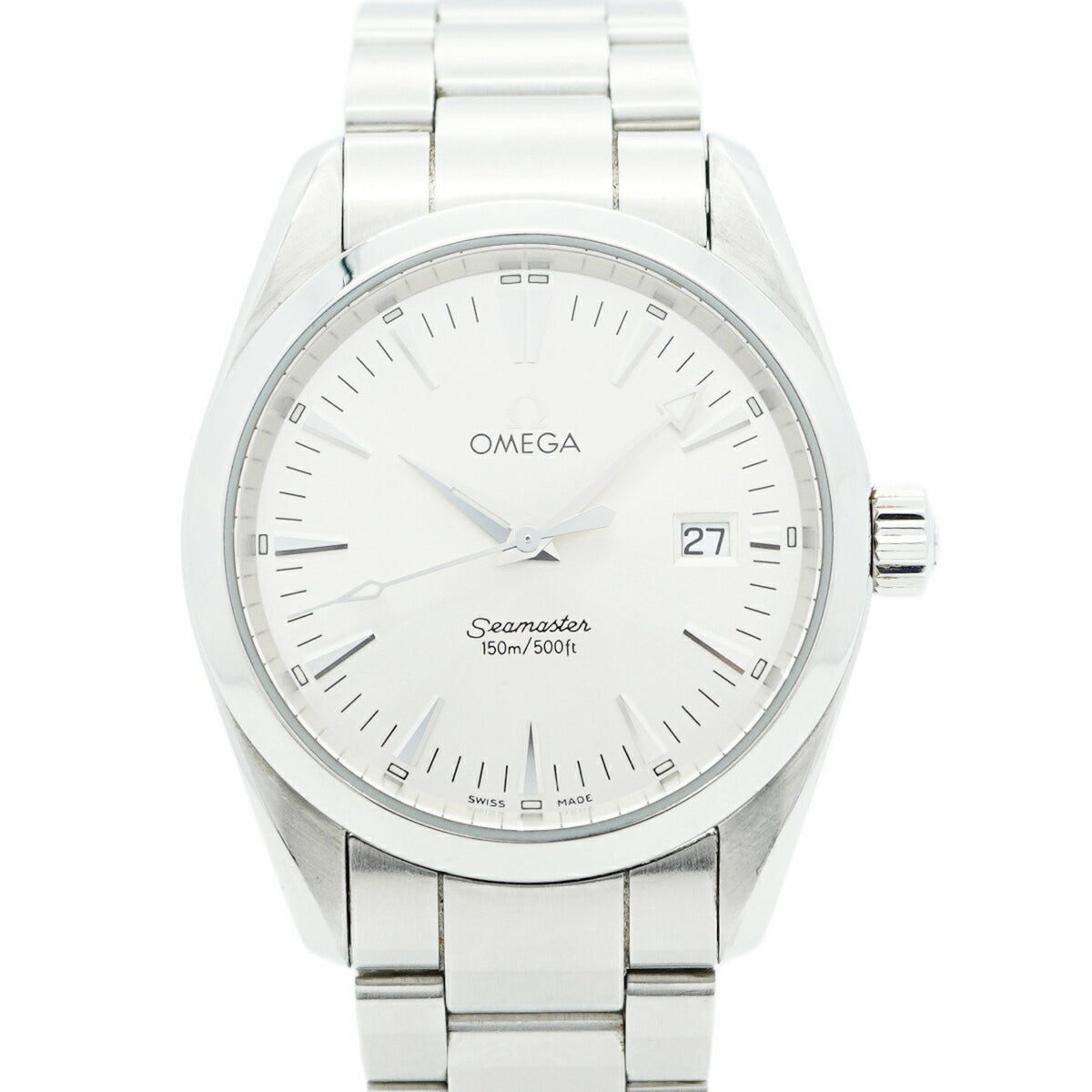 Pre-Owned Omega Seamaster 2517.30 Silver Dial Men's Watch