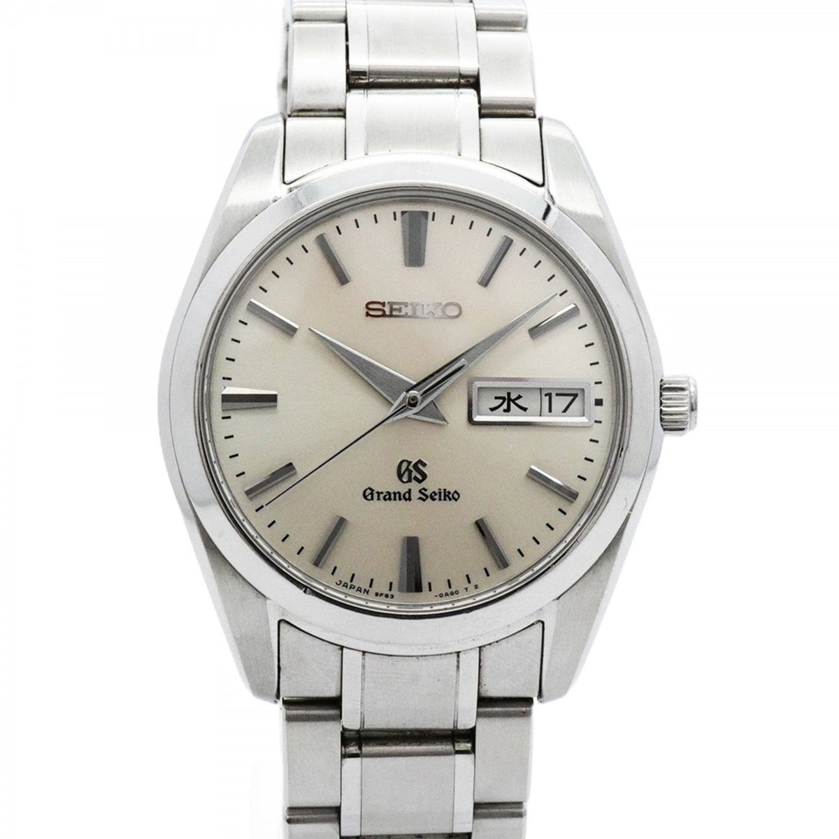 Pre-Owned Seiko Grand 9F83-0AH0 Gold Dial Men's Watch