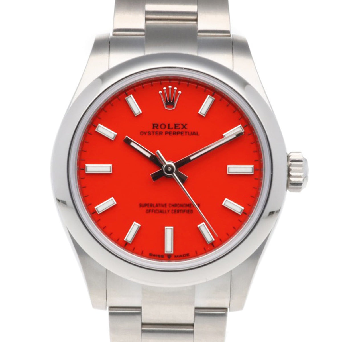 Pre-Owned Rolex Oyster Perpetual Watch, Stainless Steel, 277200, Automatic Winding, Overhauled and Polished, Men's/Women's.