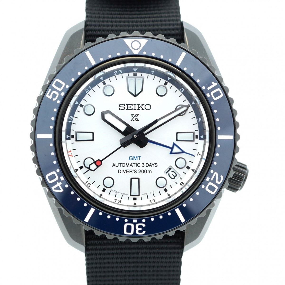 Pre-Owned Seiko Prospex 6R54-00K0 Silver Dial Men's Watch