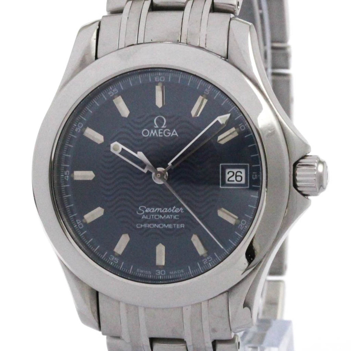 Pre-Owned OMEGA Seamaster 120M Chronometer Automatic Mens Watch 2501.81 Polished