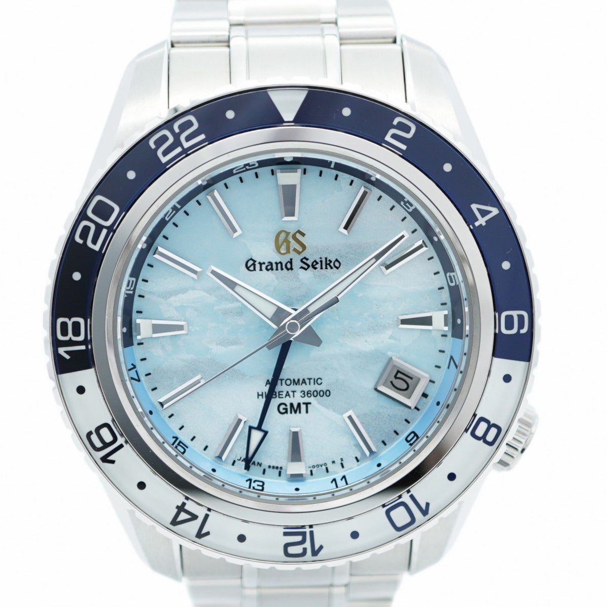 Pre-Owned Seiko Grand 9S86-00W0 Blue Dial Men's Watch