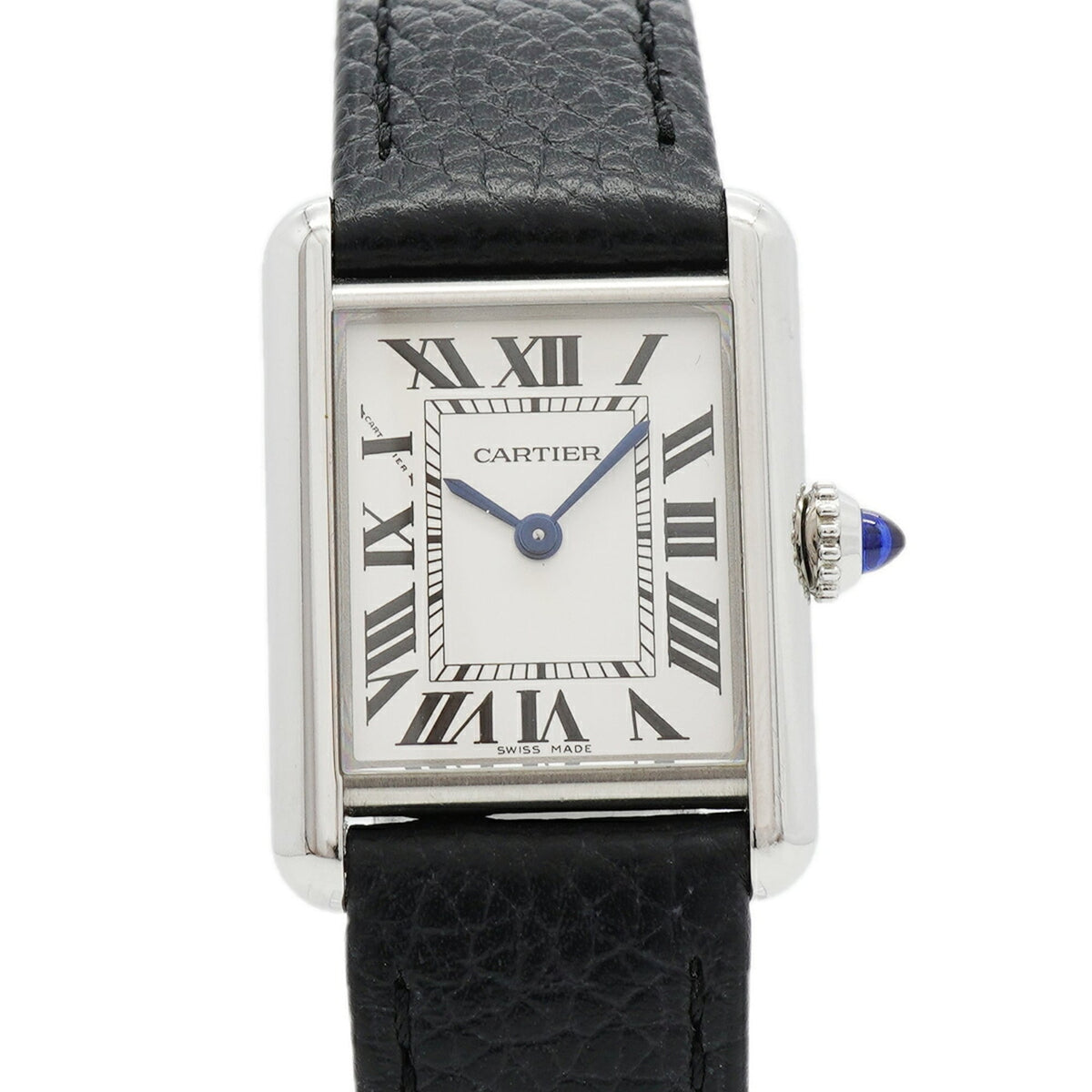 Pre-Owned Cartier Tank Must SM WSTA0135 Silver Dial Women's Watch