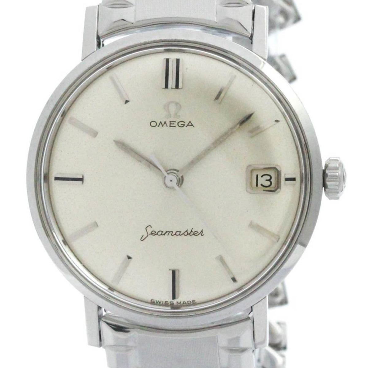 Pre-Owned Vintage OMEGA Seamaster Cal.641 Steel Hand-Winding Mens Watch 14775 BF575765
