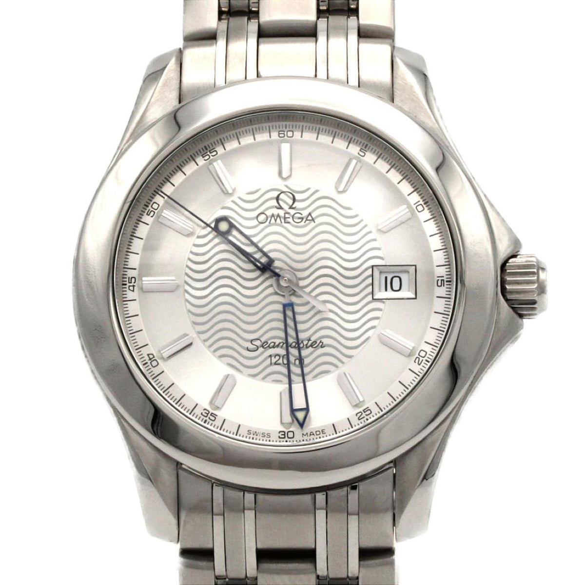Pre-Owned Omega Seamaster 120 2511.31 SS Quartz Watch