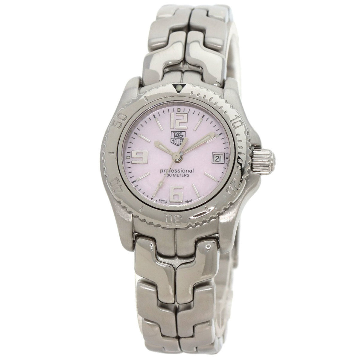 Pre-Owned TAG Heuer WT141F Link Watch Stainless Steel SS Ladies HEUER