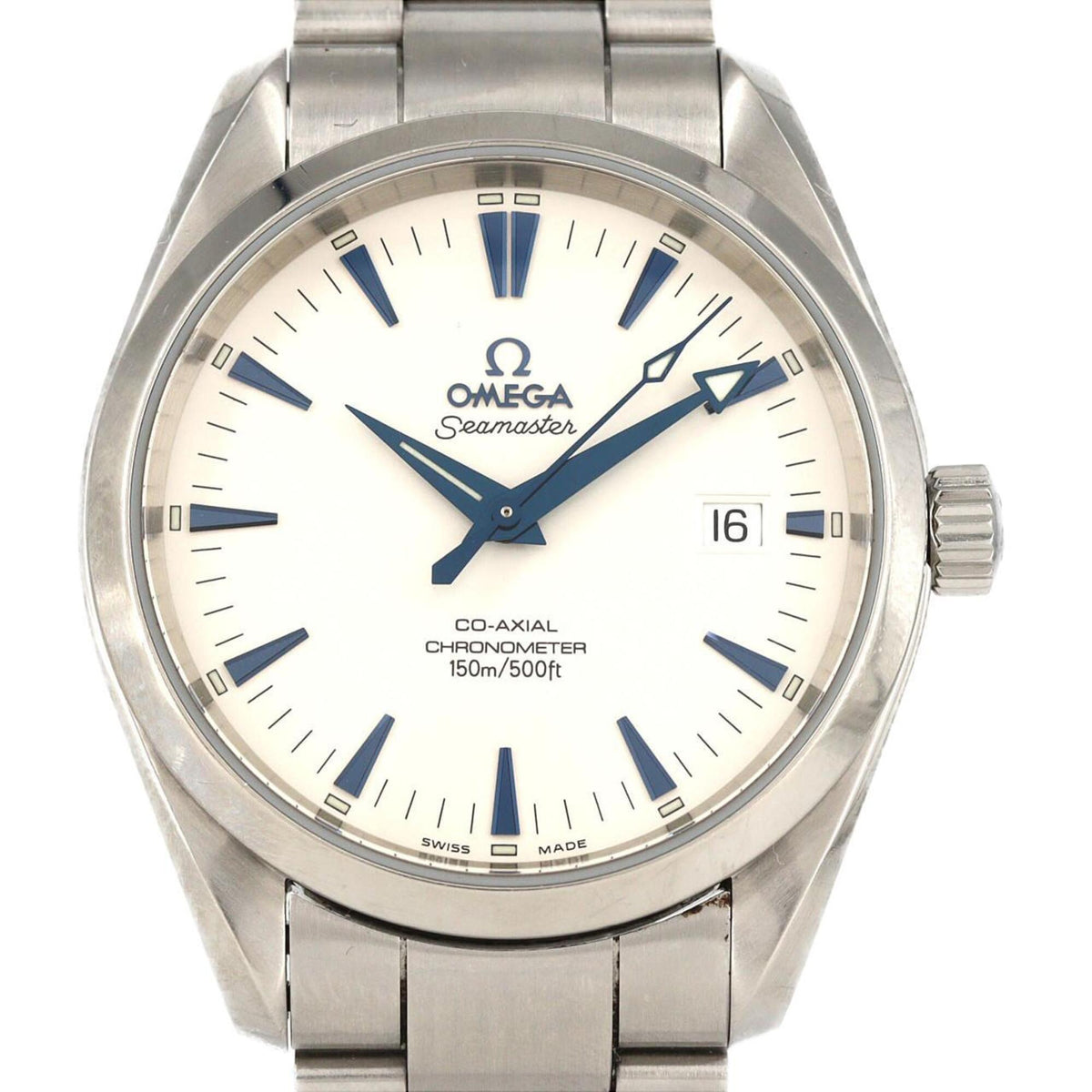 Pre-Owned Omega Seamaster Aqua Terra 2503.33 Stainless Steel Automatic Watch
