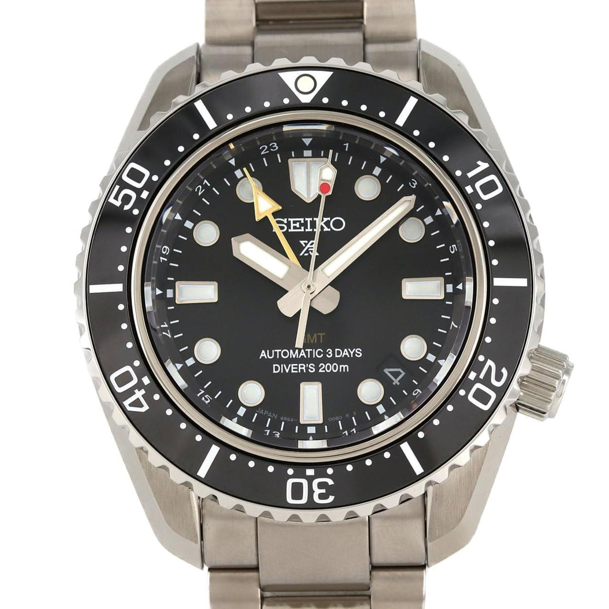 Montre automatique Seiko Prospex 6R54-00D0 SBEJ011 SS d'occasion 